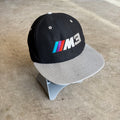 90s BMW M3 Black Grey Snapback Hat