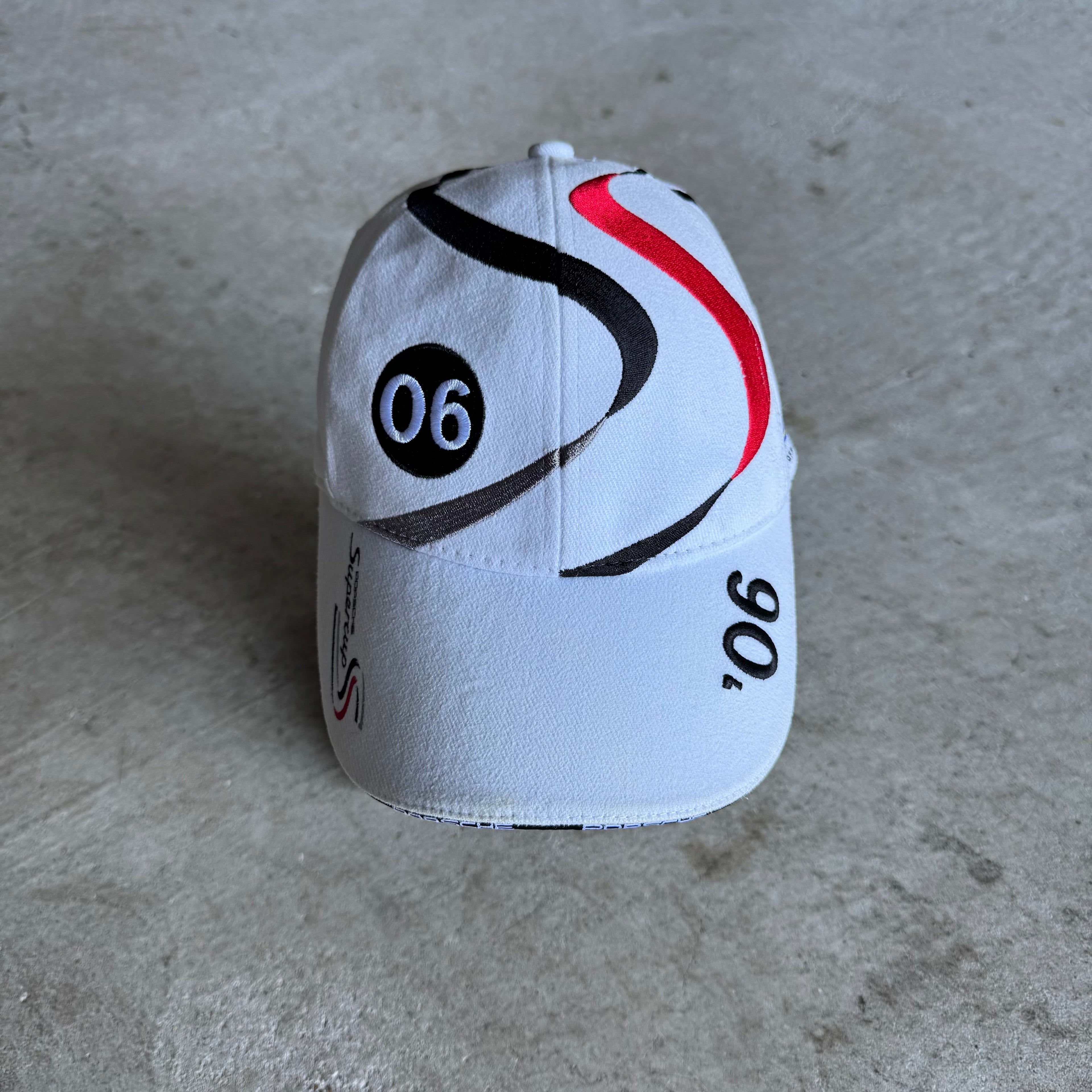 2006 Porsche Supercup Series White Strapback Hat
