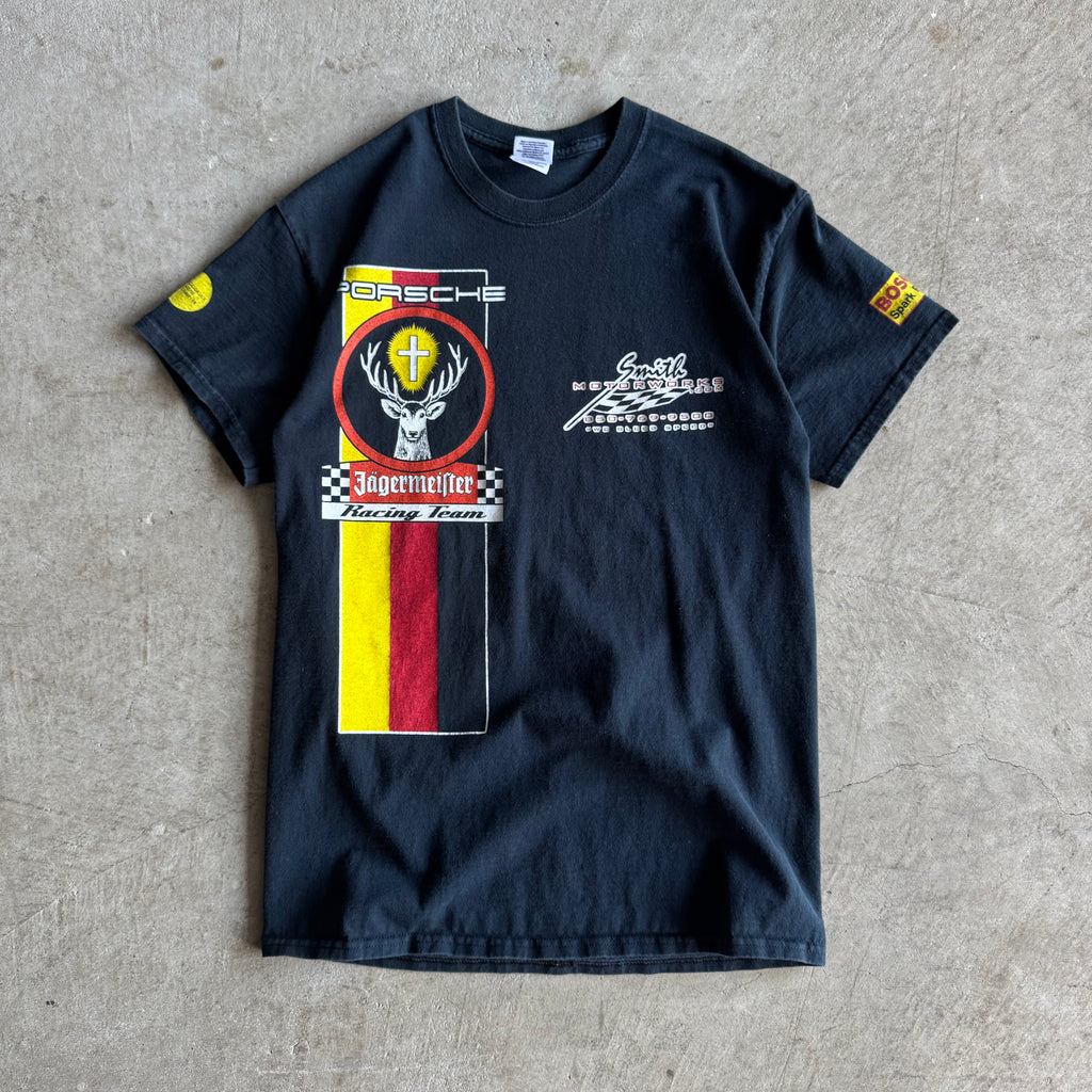 Porsche Jagermeister Racing Kremer 935 Black T Shirt (M)