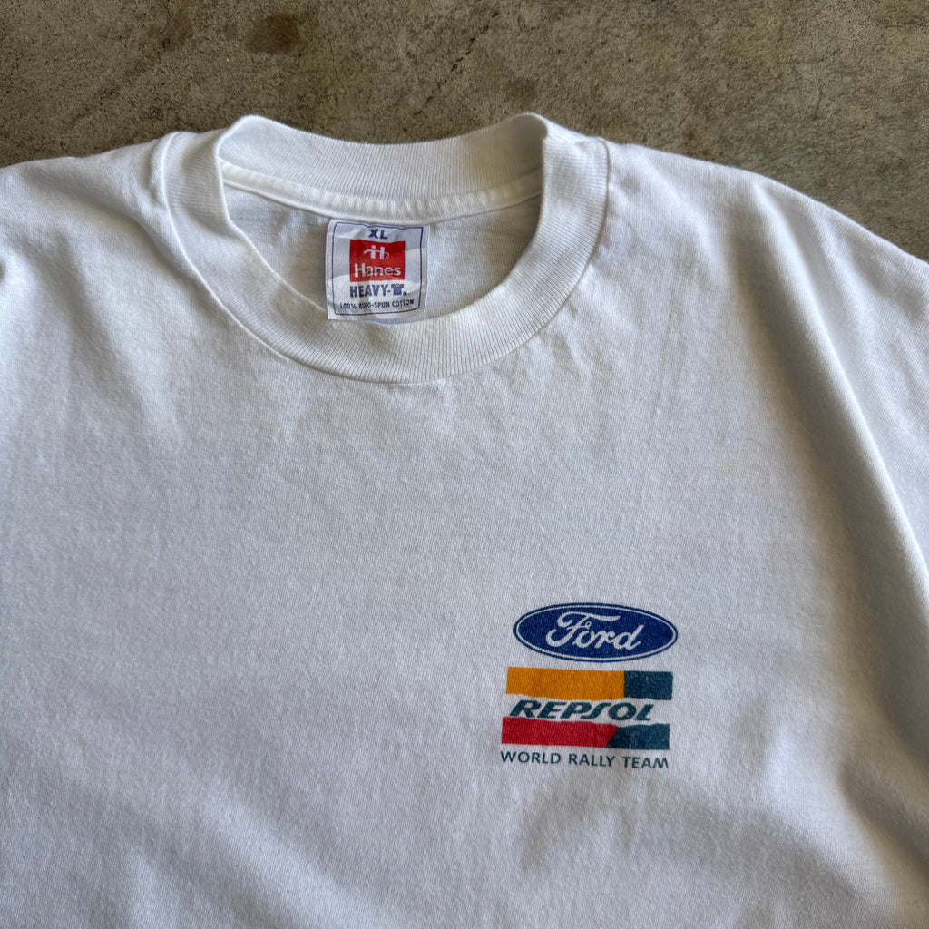 90s Ford Repsol Carlos Sainz Sr. Rally Team Shirt (XL)