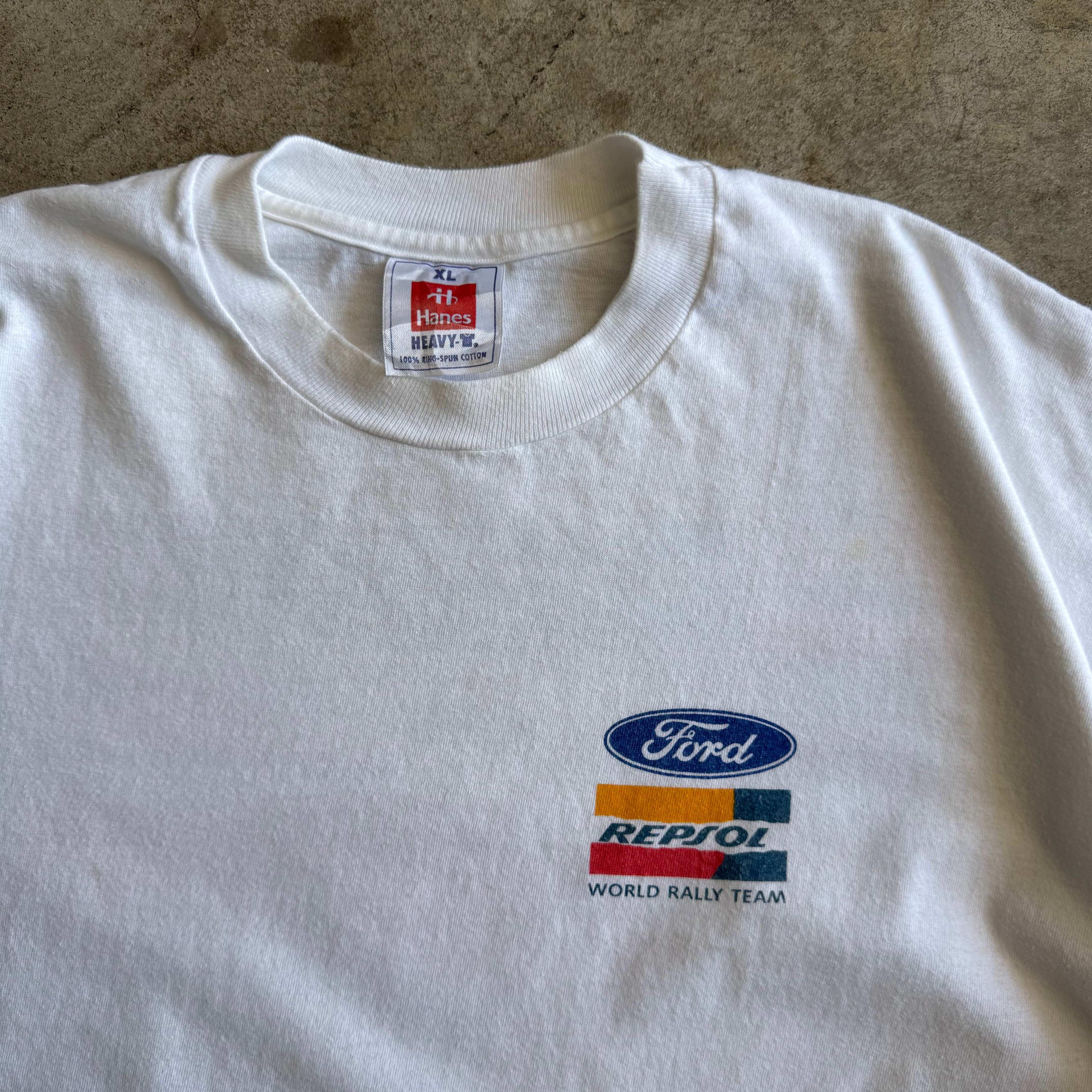90s Ford Repsol Carlos Sainz Sr. Rally Team Shirt (XL)