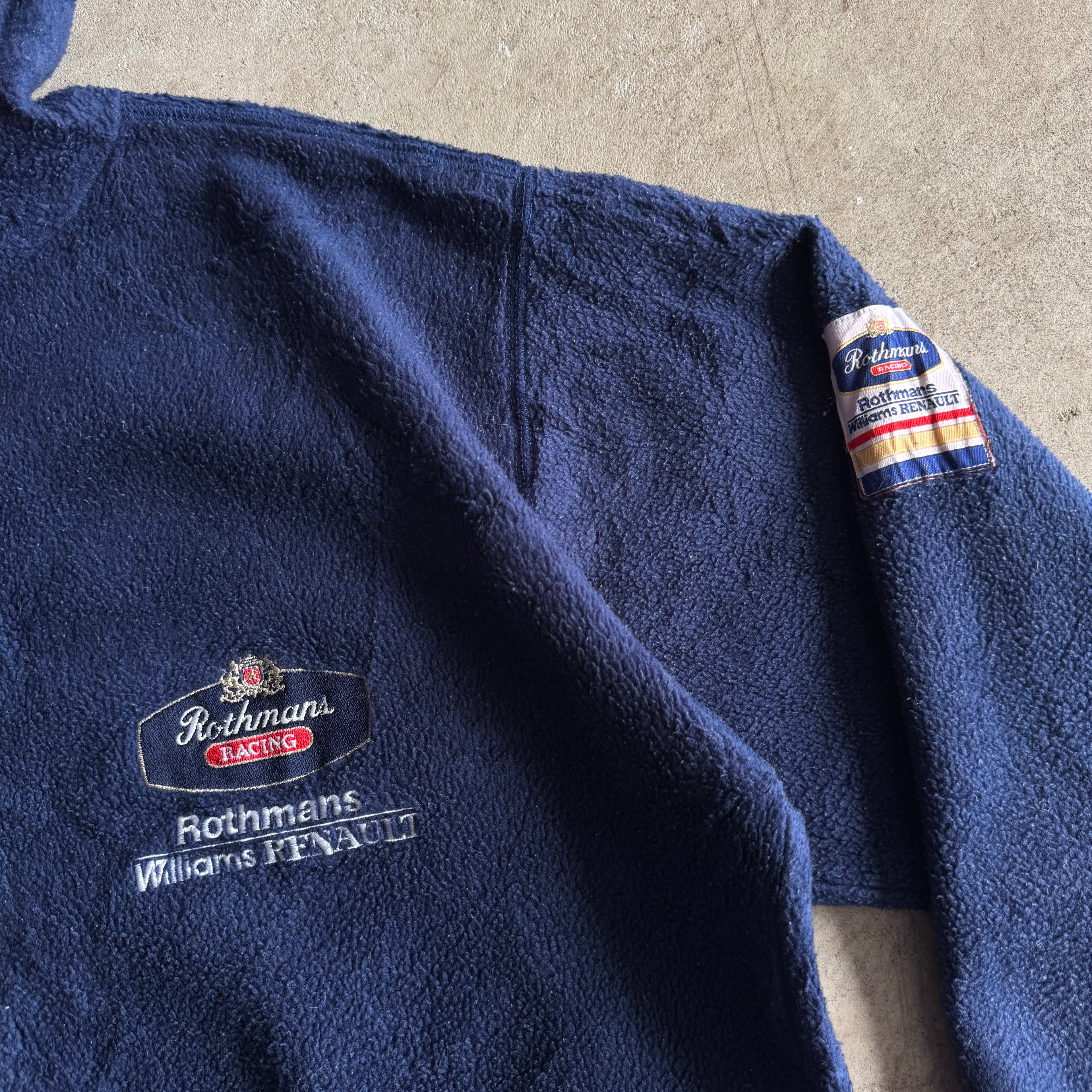 90s Rothmans Willams Renault F1 Navy Red Jacket (L)