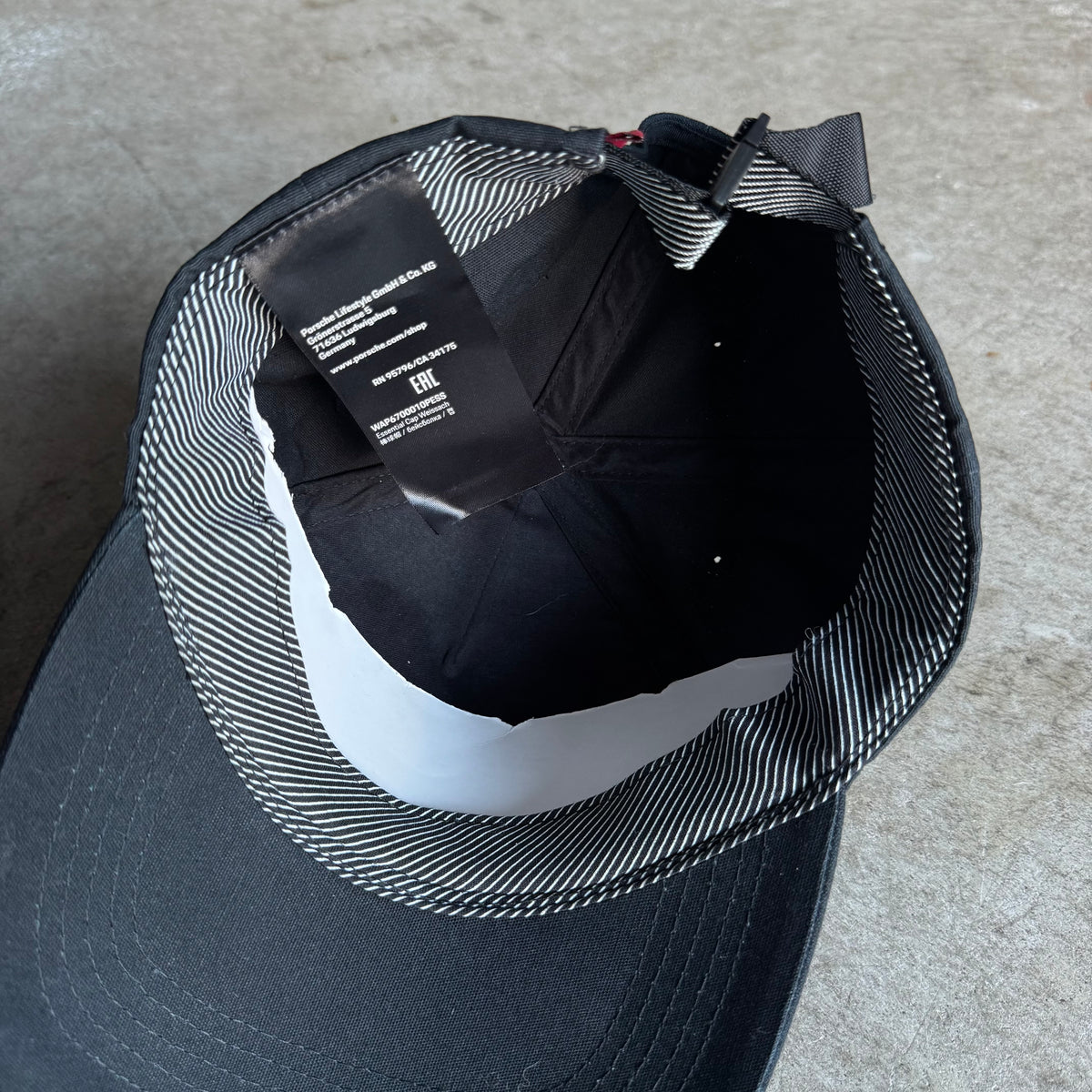 Porsche Weissach Essential Adjustable Strapback Hat