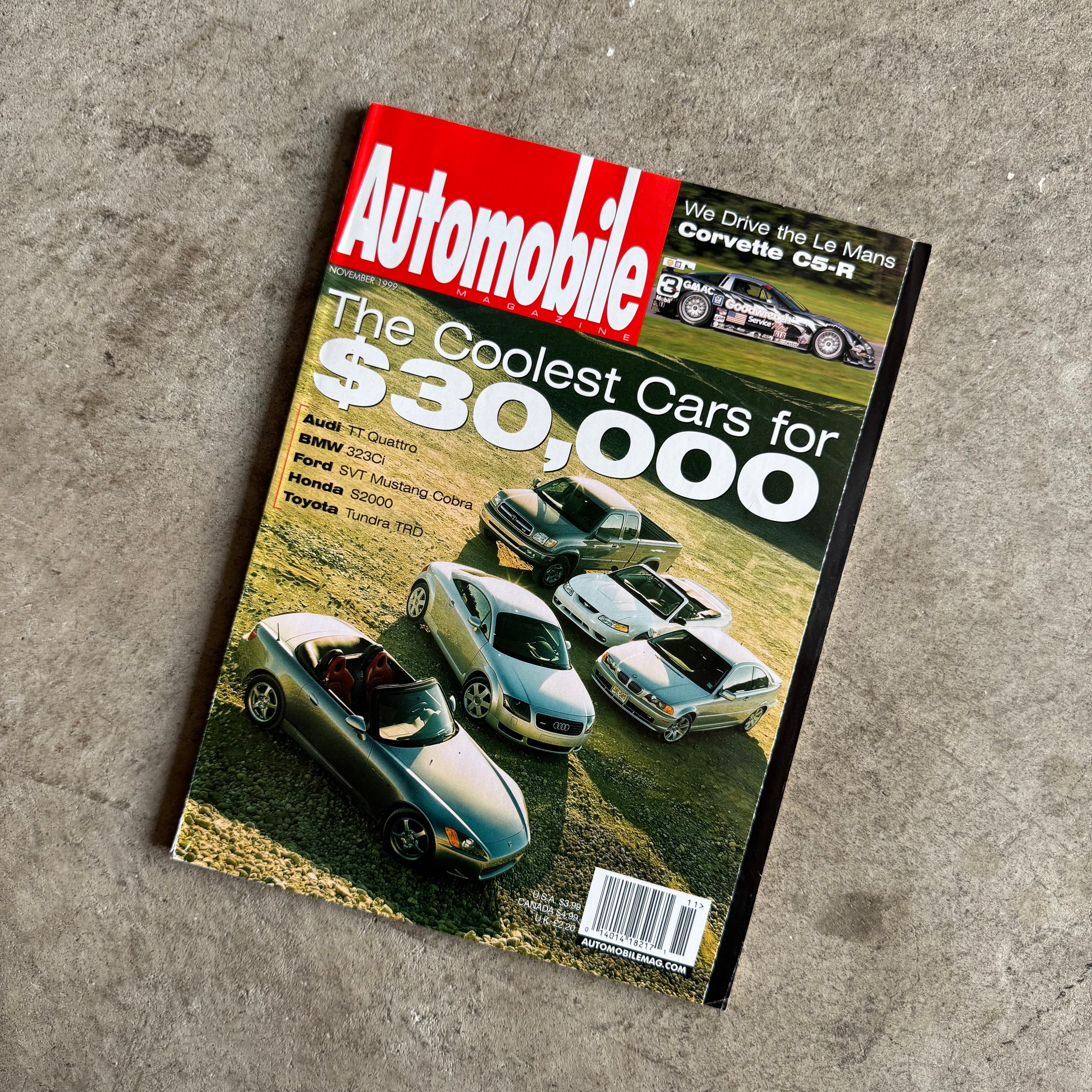 Automobile Magazine November 1999 Volume 14 No. 8