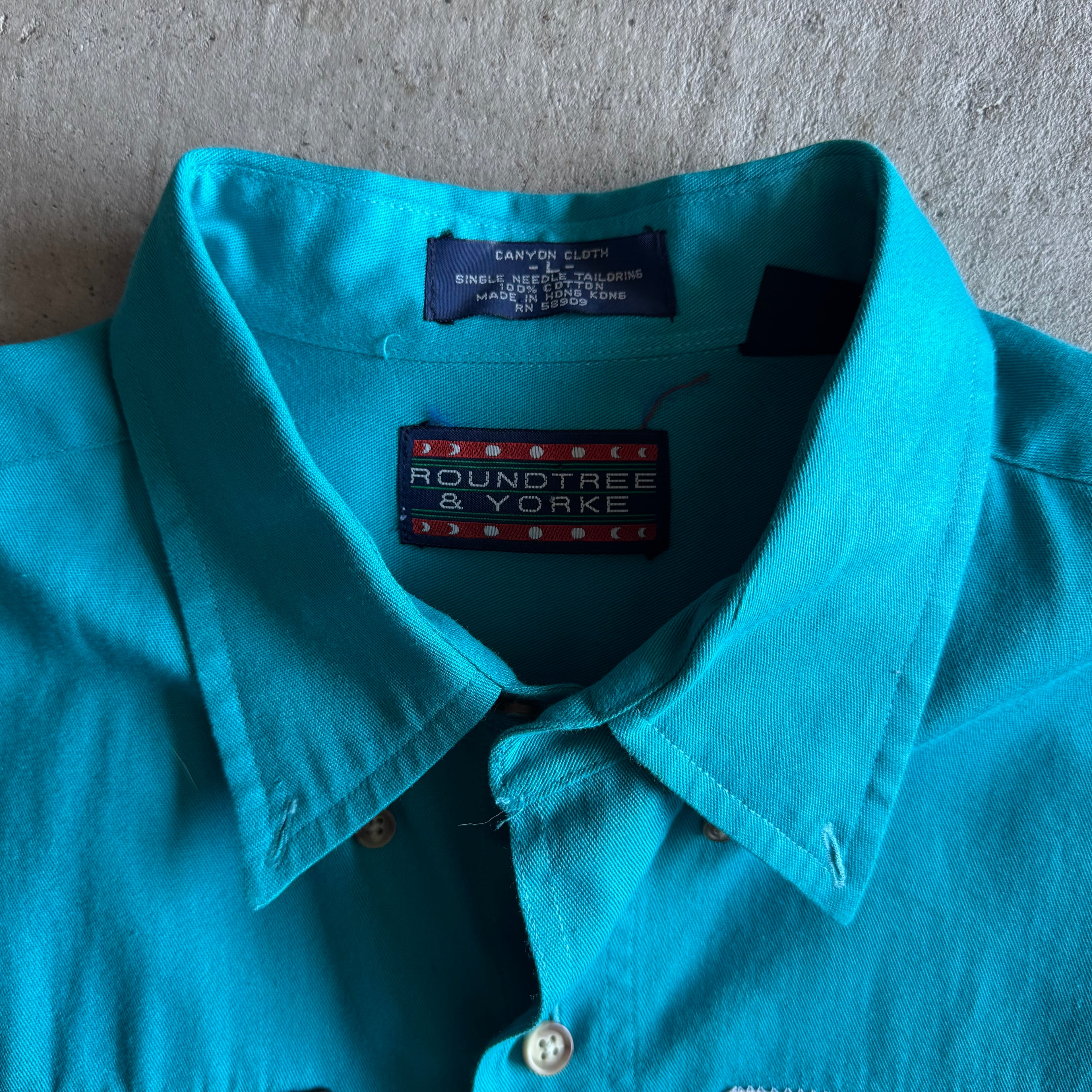 90s TRD Toyota Atlantic Championship Racing Blue Button Up Shirt (XL)