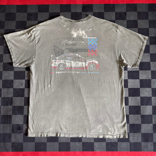 Vintage 1997 BMW M3 GTS Champions Gray T Shirt XL
