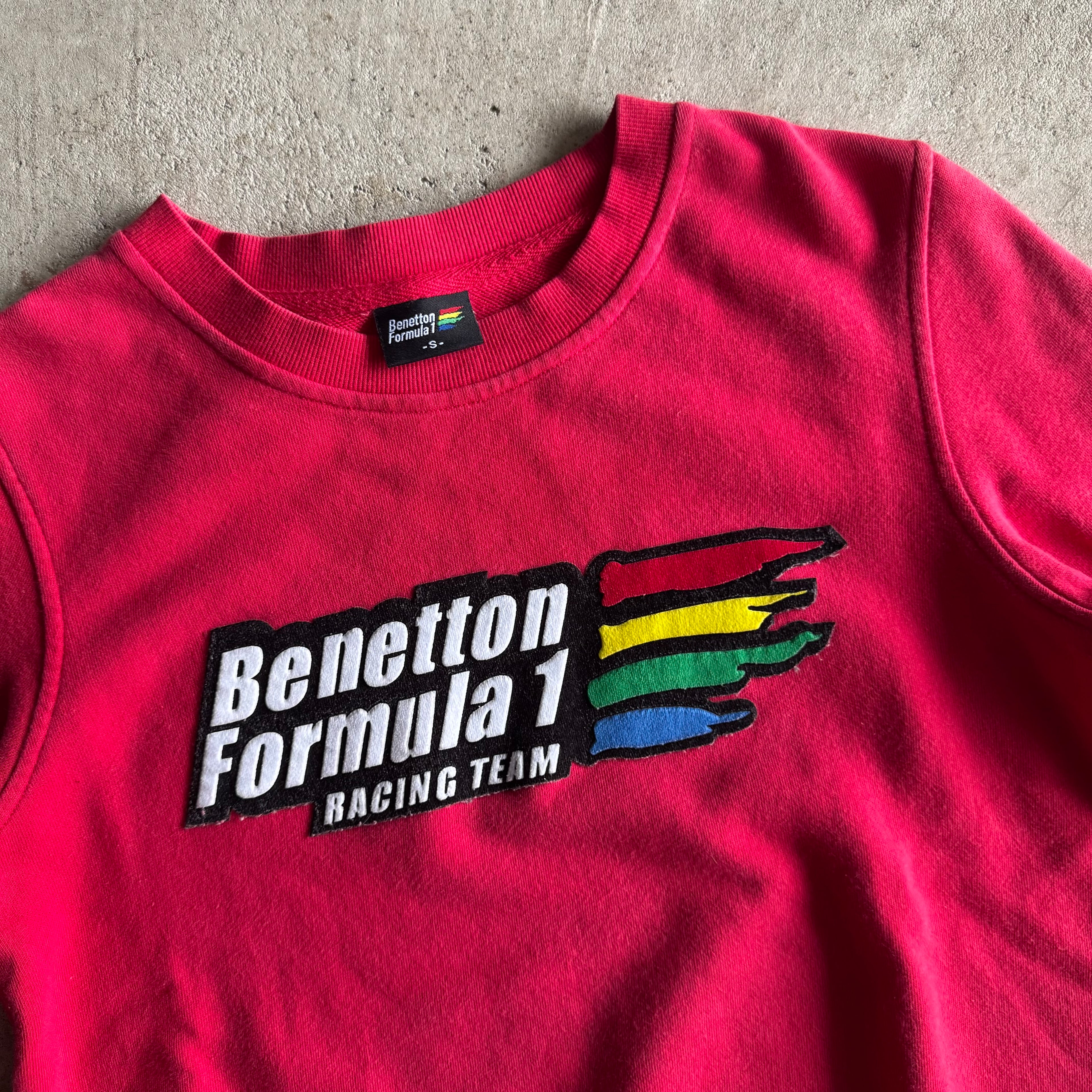 90s Benetton Formula 1 Racing Team Crewneck Sweater (S)