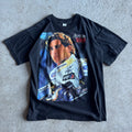 90s Ayrton Senna F1 Tribute Black T Shirt (L)