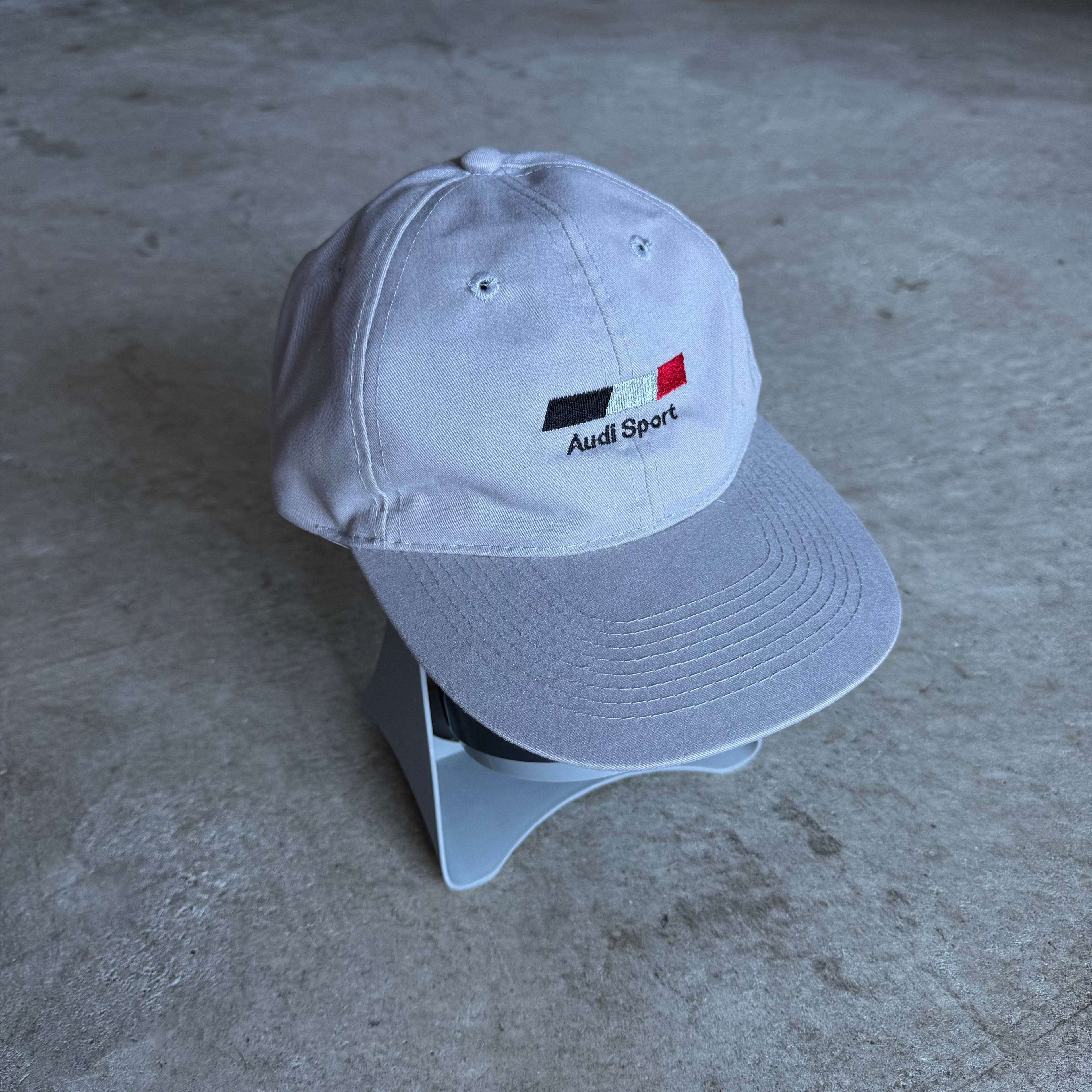 90s Audi Sport Grey Strapback Hat