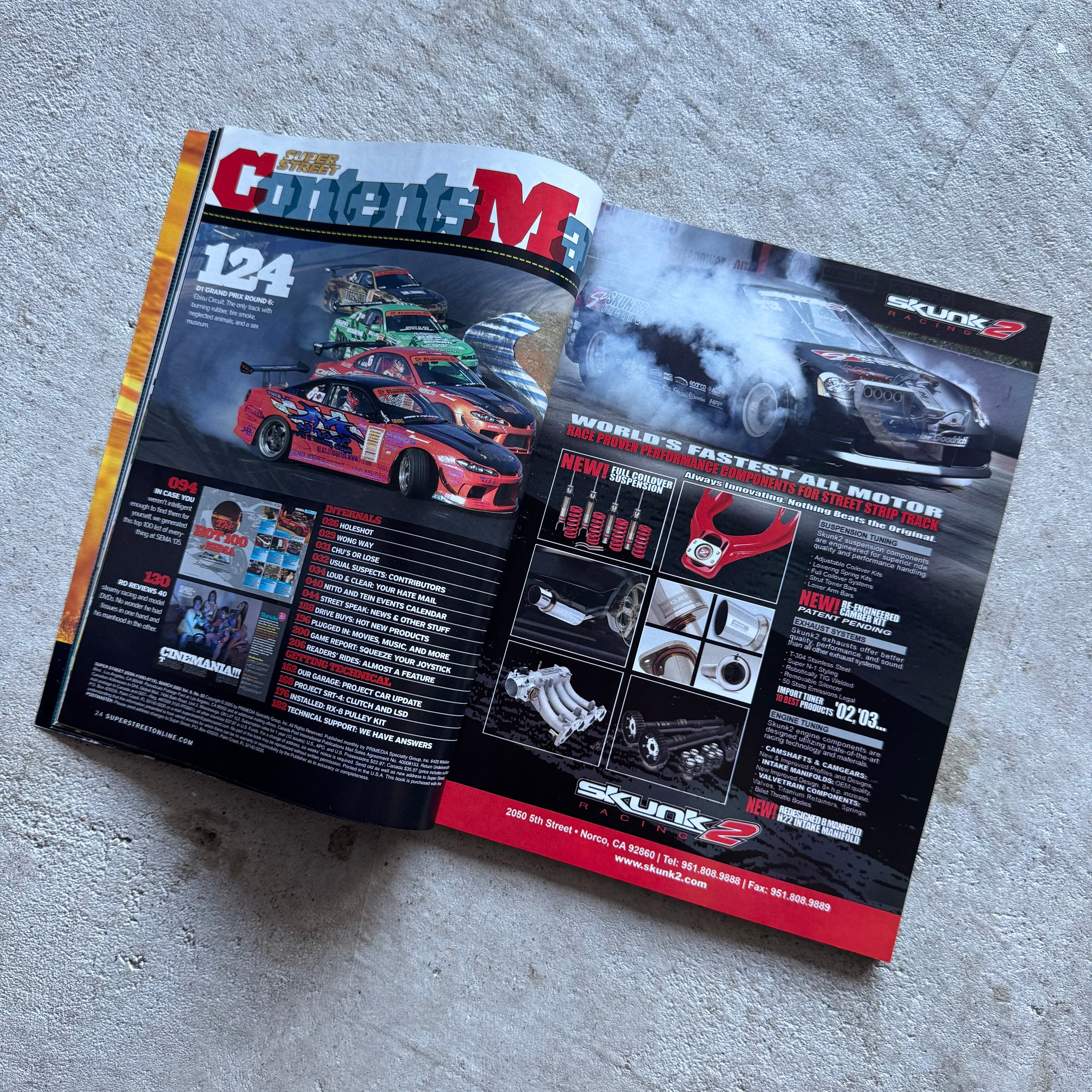 Super Street March 2005 Tuner Magazine