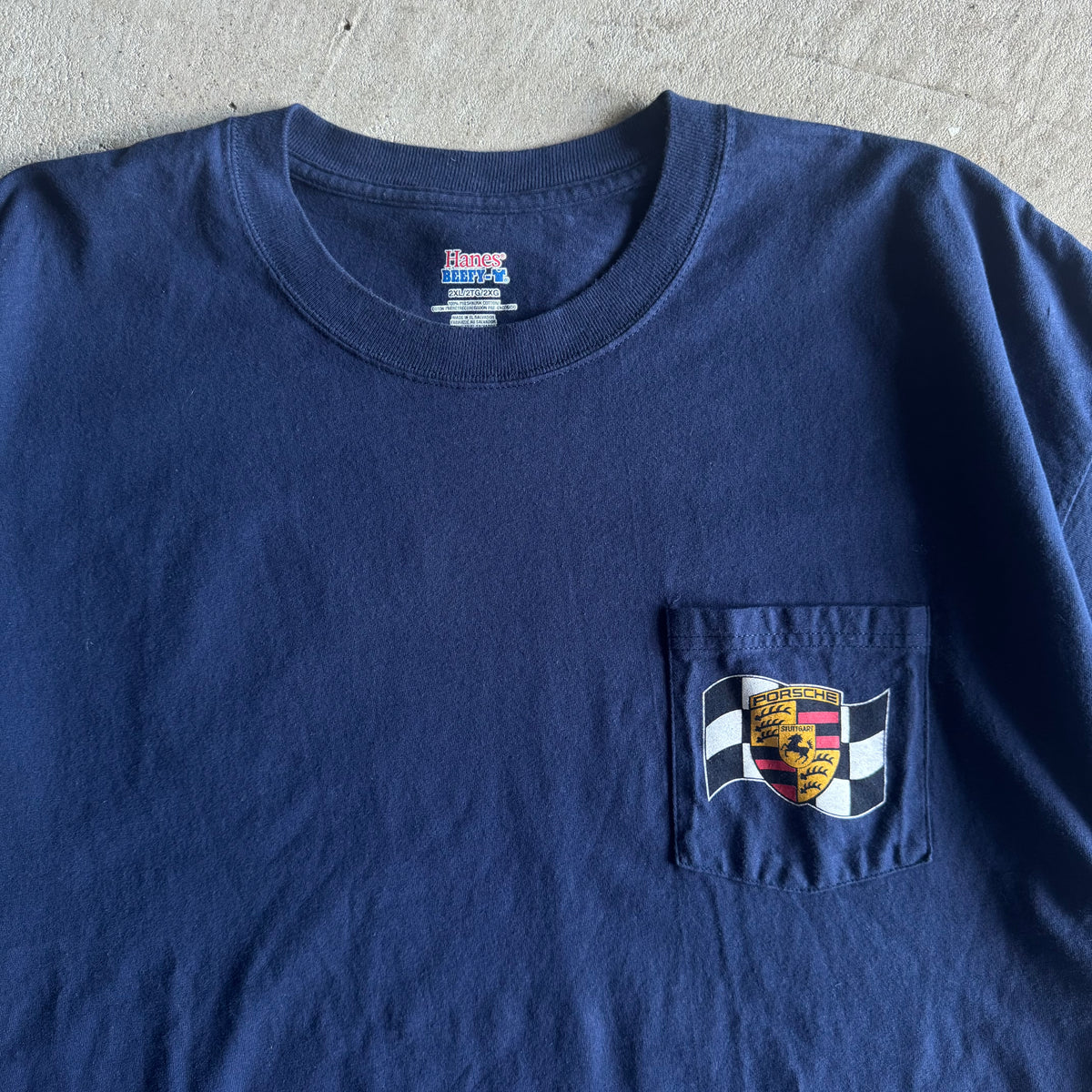 2010s Porsche Plano Texas 919 Hybrid Navy T Shirt (XXL)