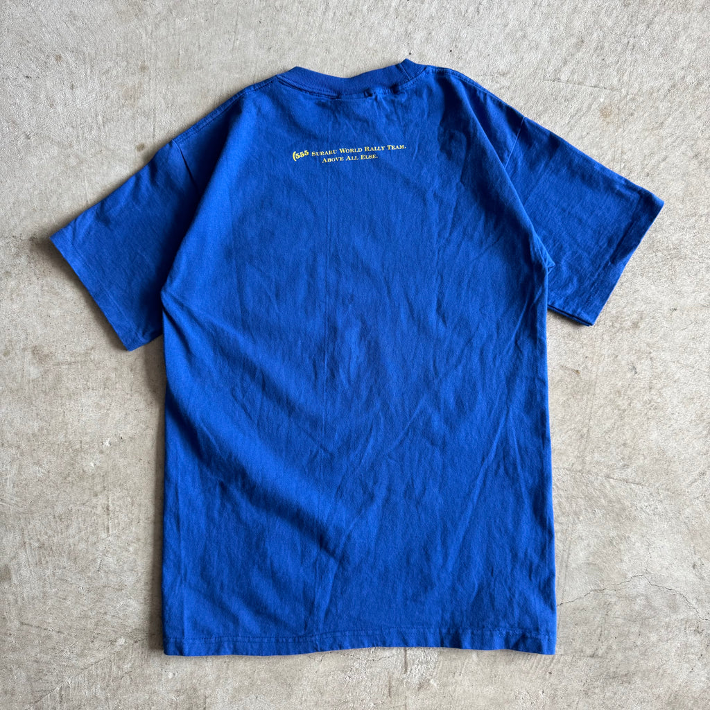 90s Subaru World Rally Team 555 Blue T Shirt (L)
