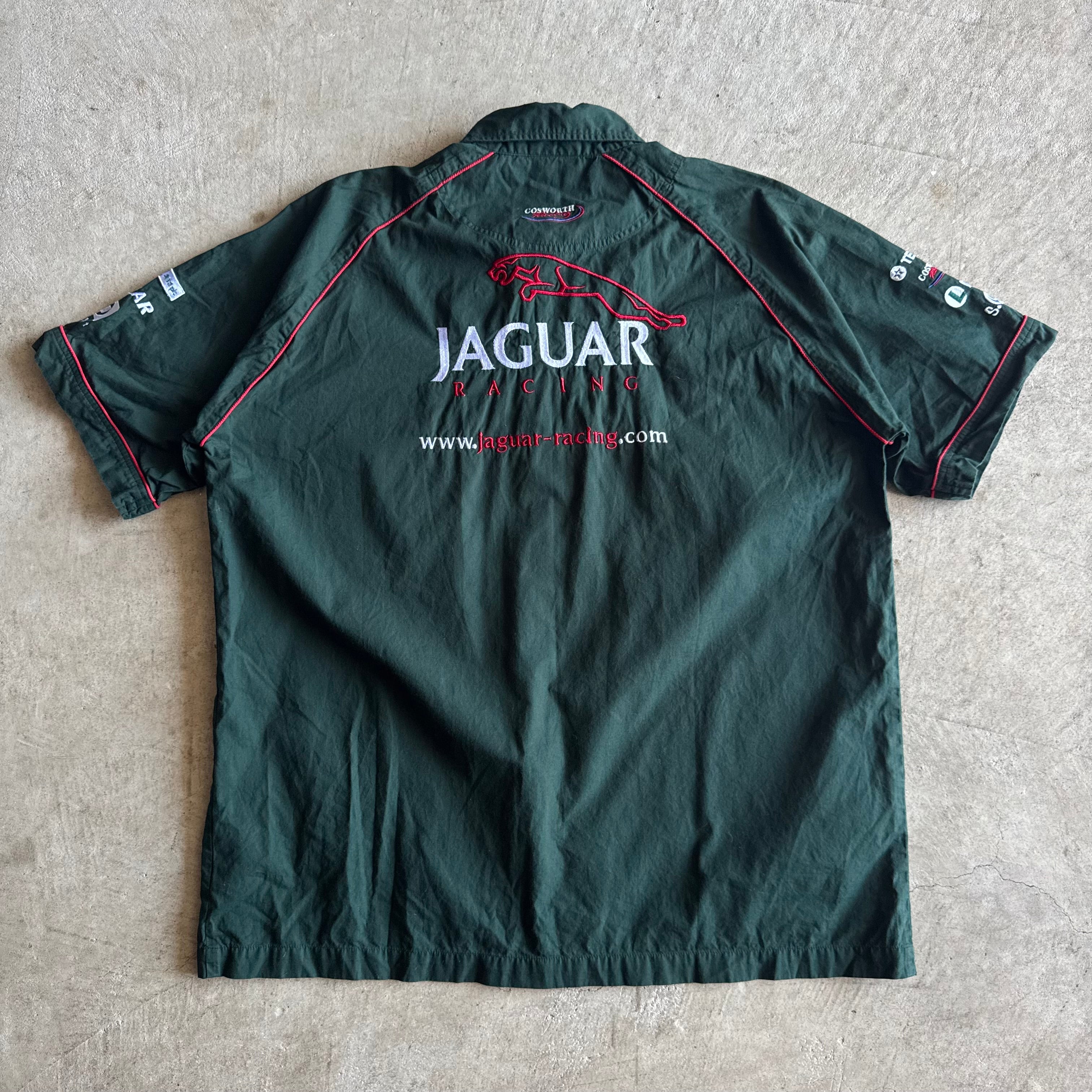 2000s Jaguar Ford Cosworth F1 Formula Team Button Up Shirt (M)