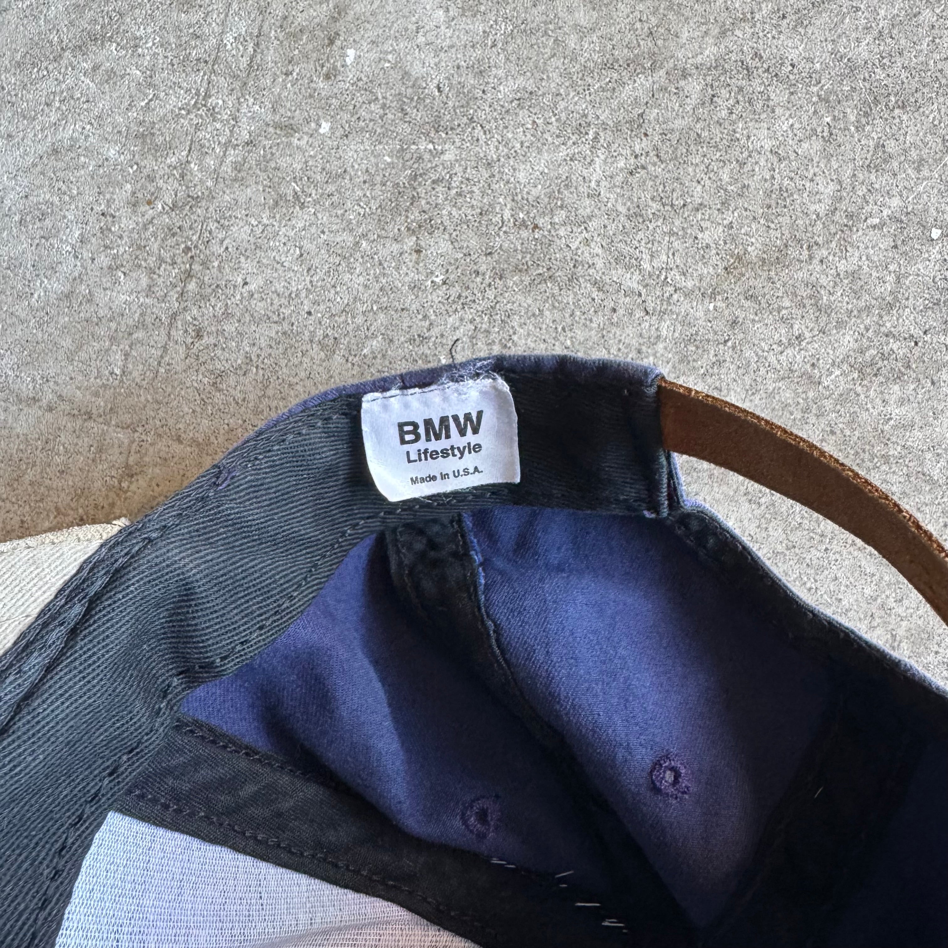 Vintage BMW Lifestyle Roundel Strapback Cap Hat