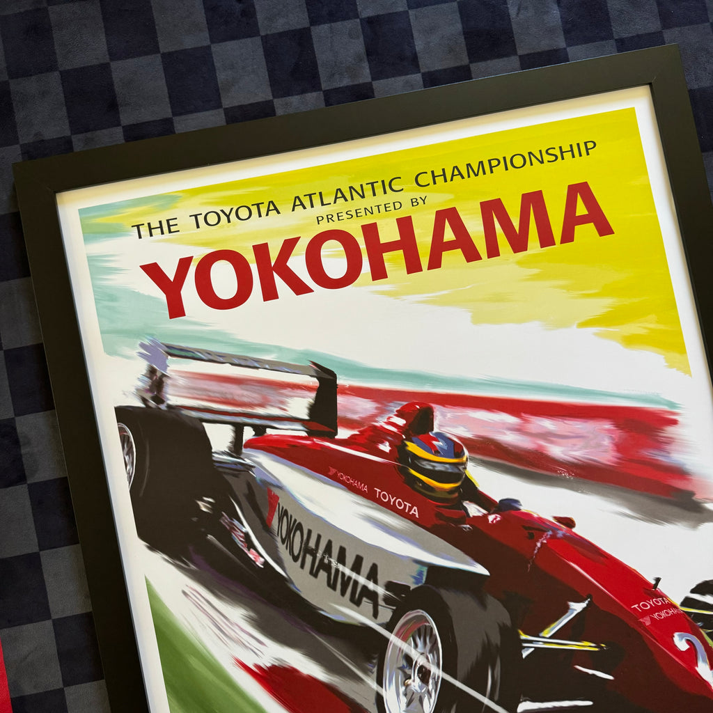 Original Yokohama Toyota CART Atlantic Championship Race Poster