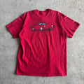 90s Porsche 911 Carrera 2 Red T Shirt (XL)