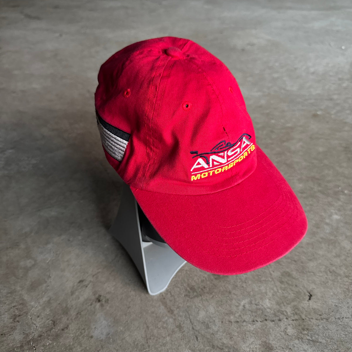 2012 ANSA Motorsports Porsche GT3 Cup Challenge Red Adjustable Strapback Hat