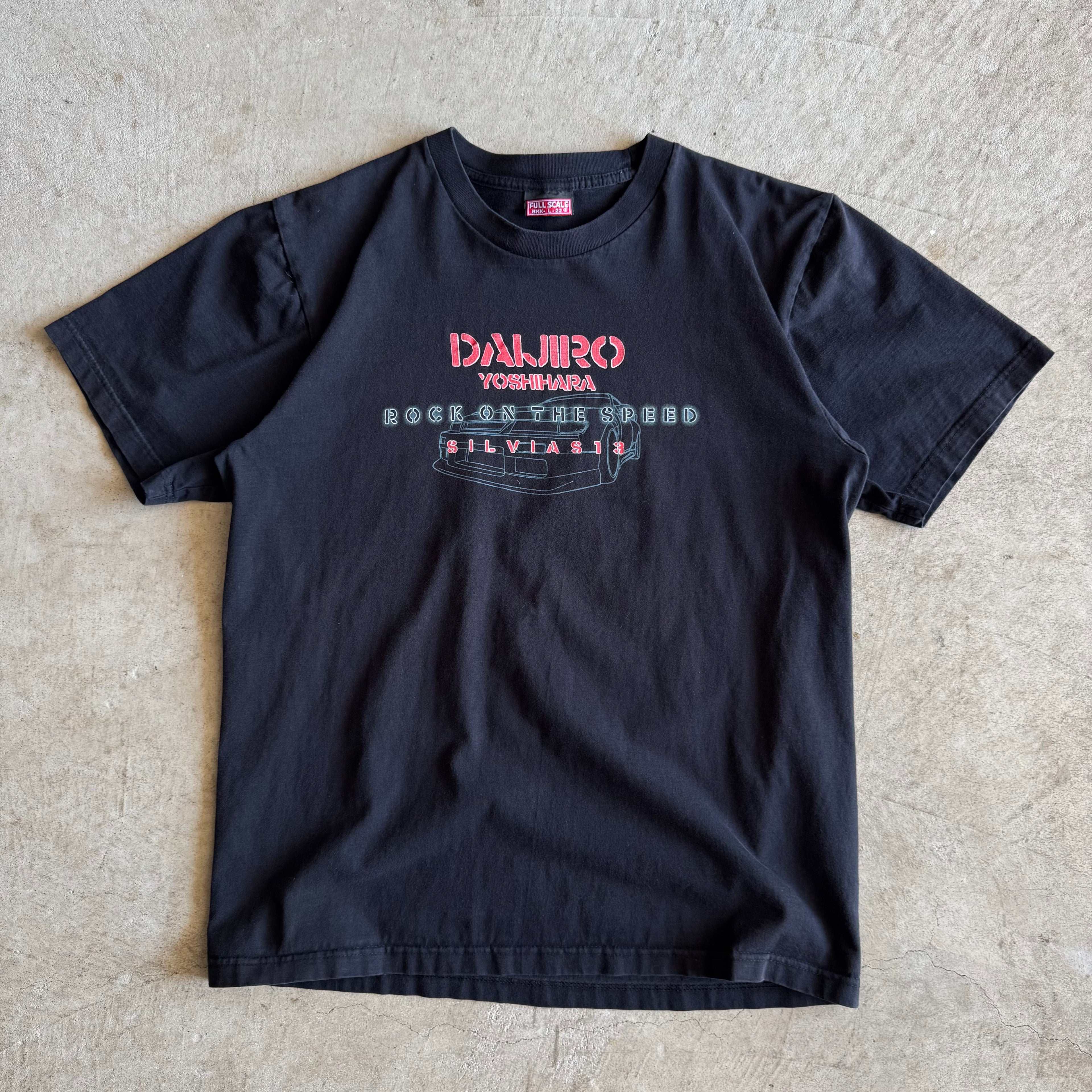 2006 Formula Drift Daijiro Yoshihara Rockstar Nitto S13 Black T Shirt (L)