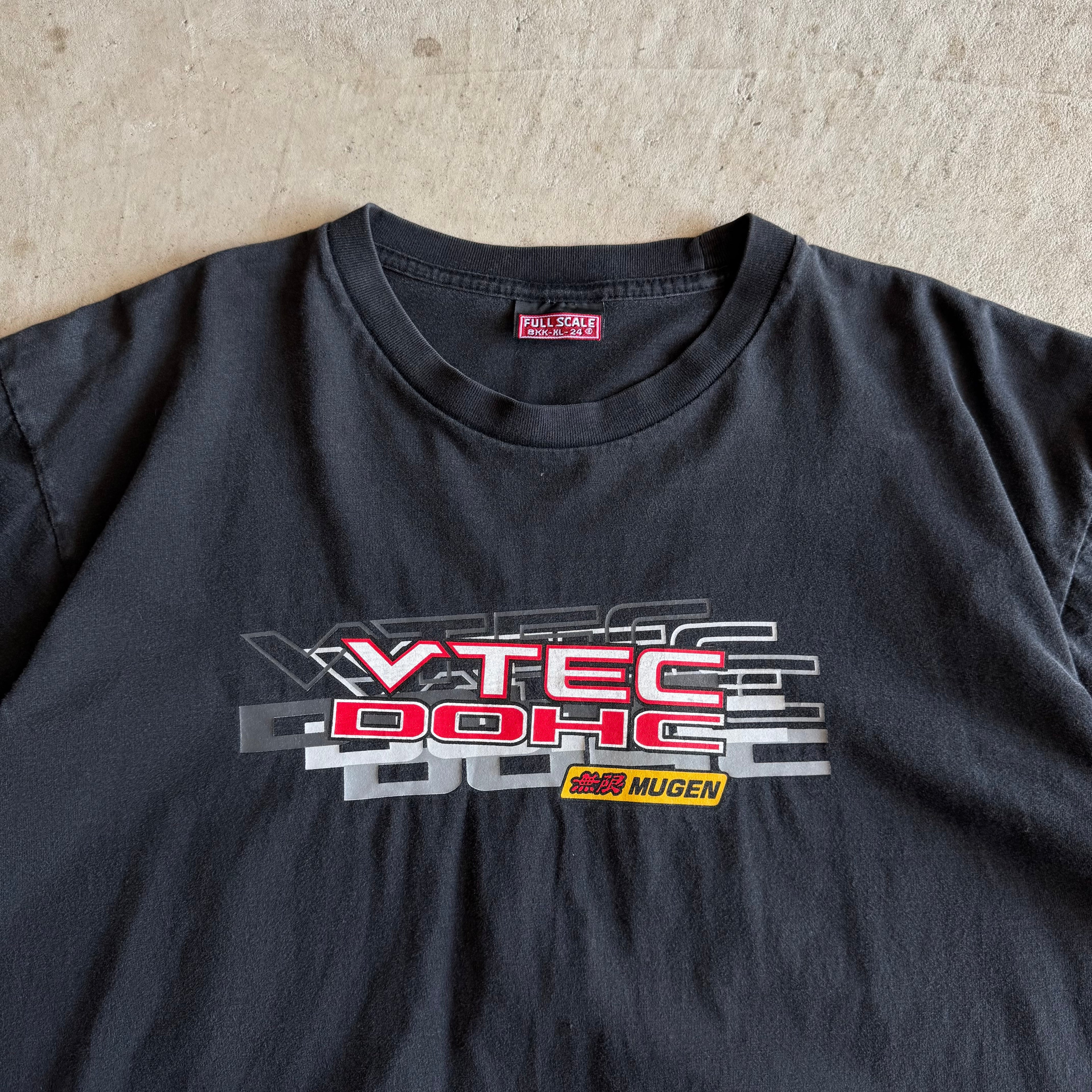 90s Honda VTEC DOHC Mugen B Series Engine Cover T Shirt (XL)