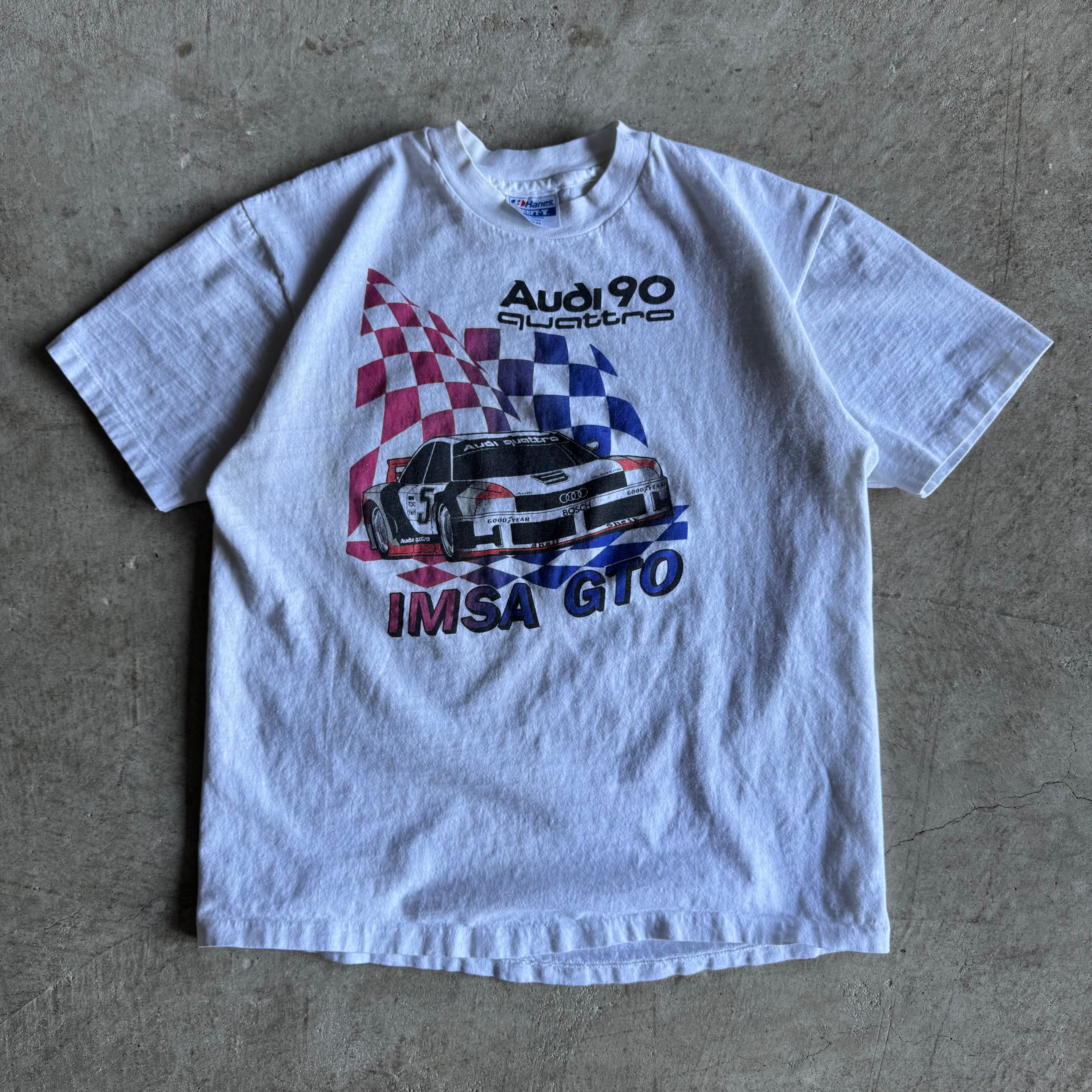 90s Audi 90 IMSA GTO White T Shirt (L)