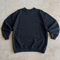 90s Porsche Selection Embroidered Black Tonal Crewneck Sweater (L)