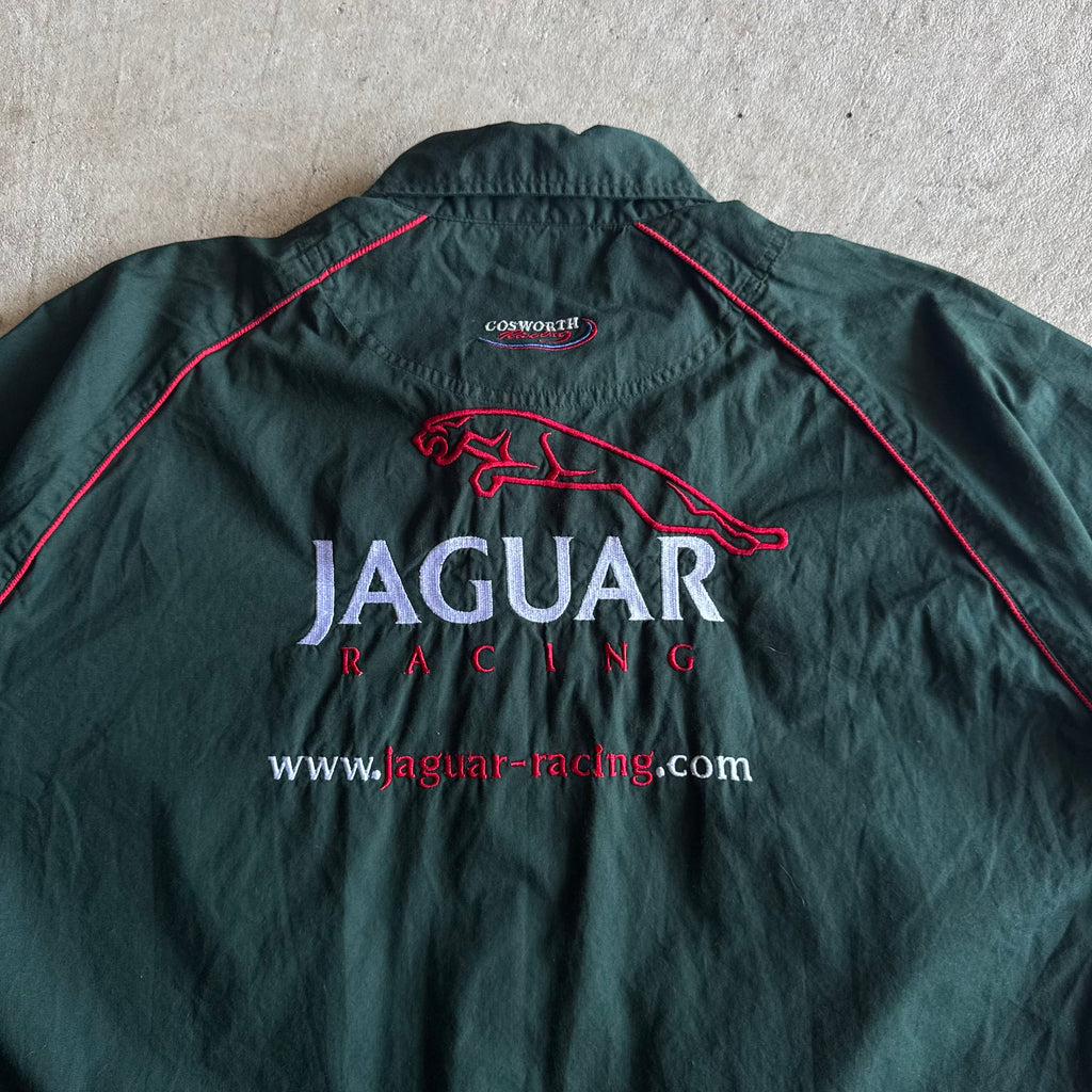 2000s Jaguar Ford Cosworth F1 Formula Team Button Up Shirt (M)