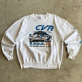 1997 Porsche GT1 CVR Racing into Spring White Crewneck Sweater (XL)