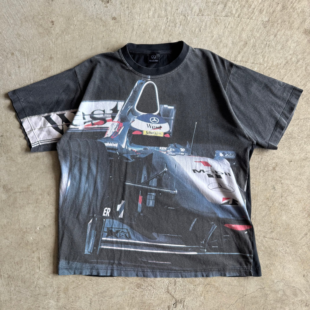 1999 Mercedes Mika Haikkinen World Champion T Shirt (M)