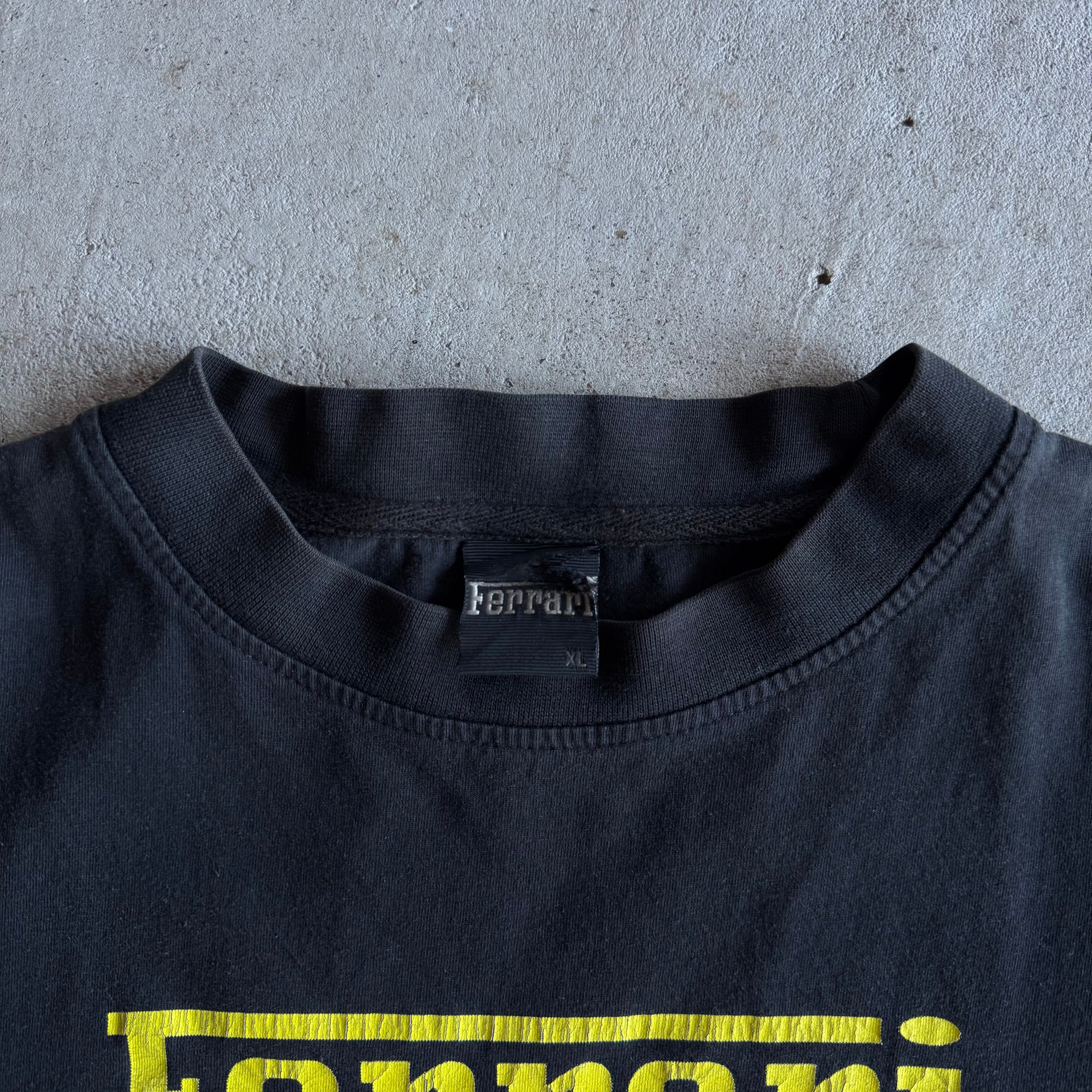 1999 Ferrari Scuderia Formula 1 F399 Chassis Black T Shirt (XL)