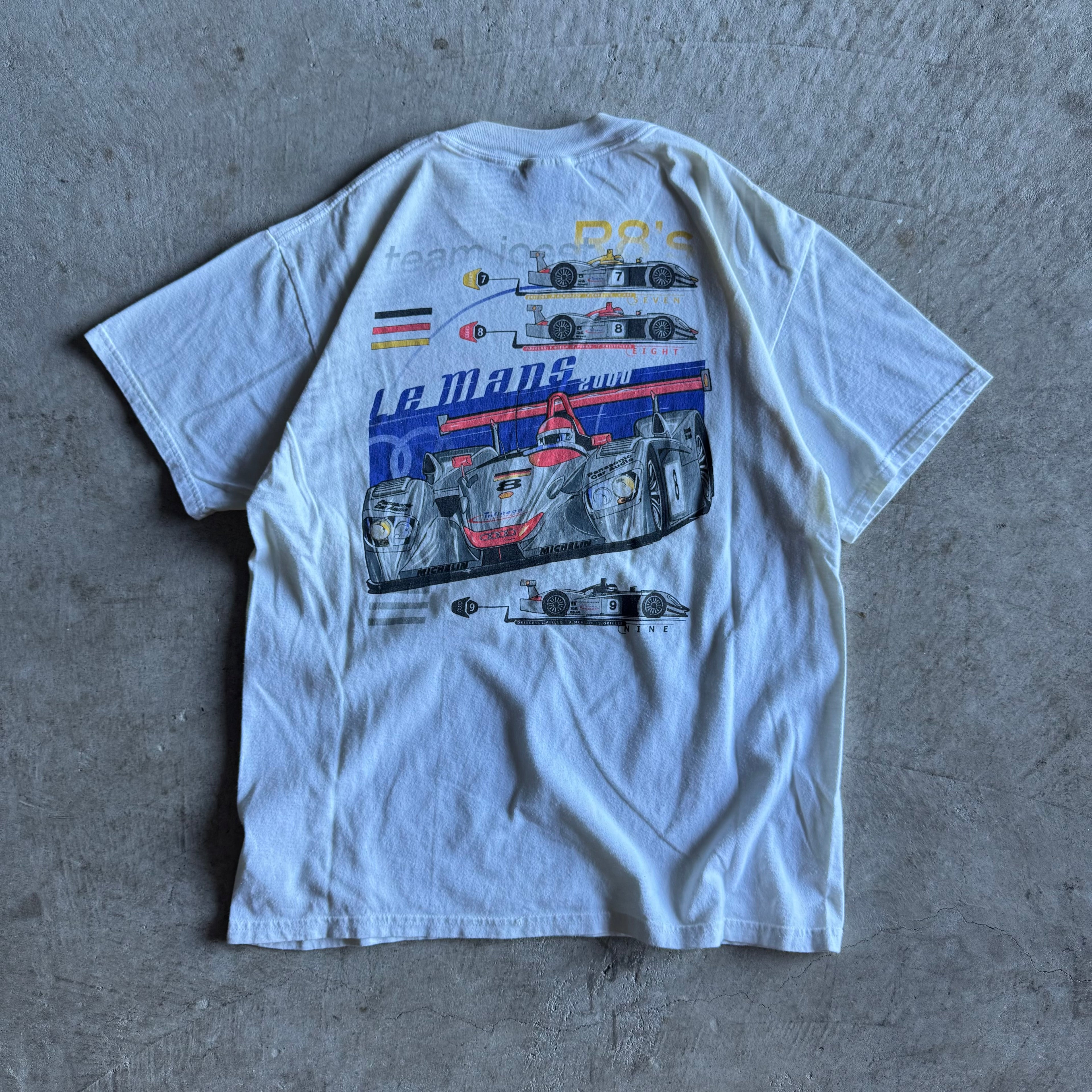 2000 Joest Racing Audi R8 LMP Le Mans T Shirt (L)