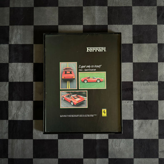 80s Ferrari 288 GTO Framed Ad