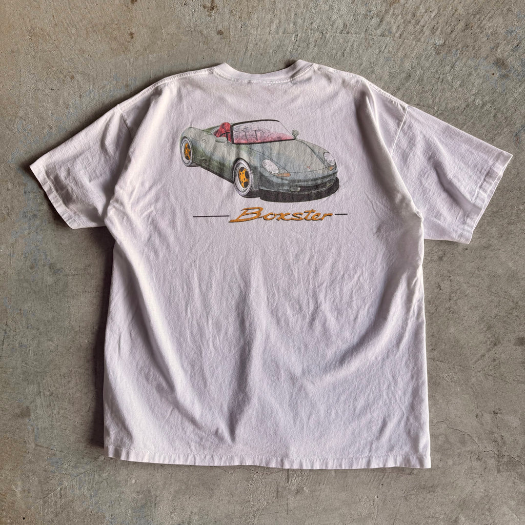 90s Porsche 996 Boxster White T Shirt (XXL)
