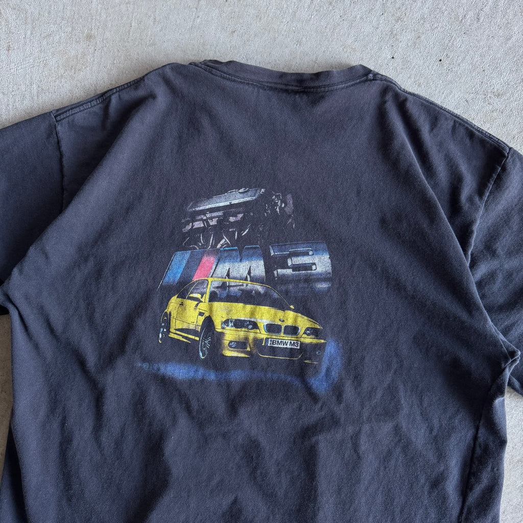 2000s BMW Lifestyle E46 M3 Black Pocket T Shirt (L)