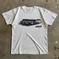 90s Phillips Car Stereo DTM Racing White T Shirt (L)