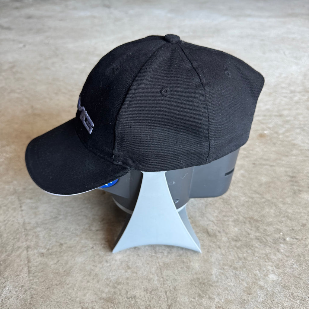 90s Mercedes-Benz AMG Black Adjustable Strapback Hat
