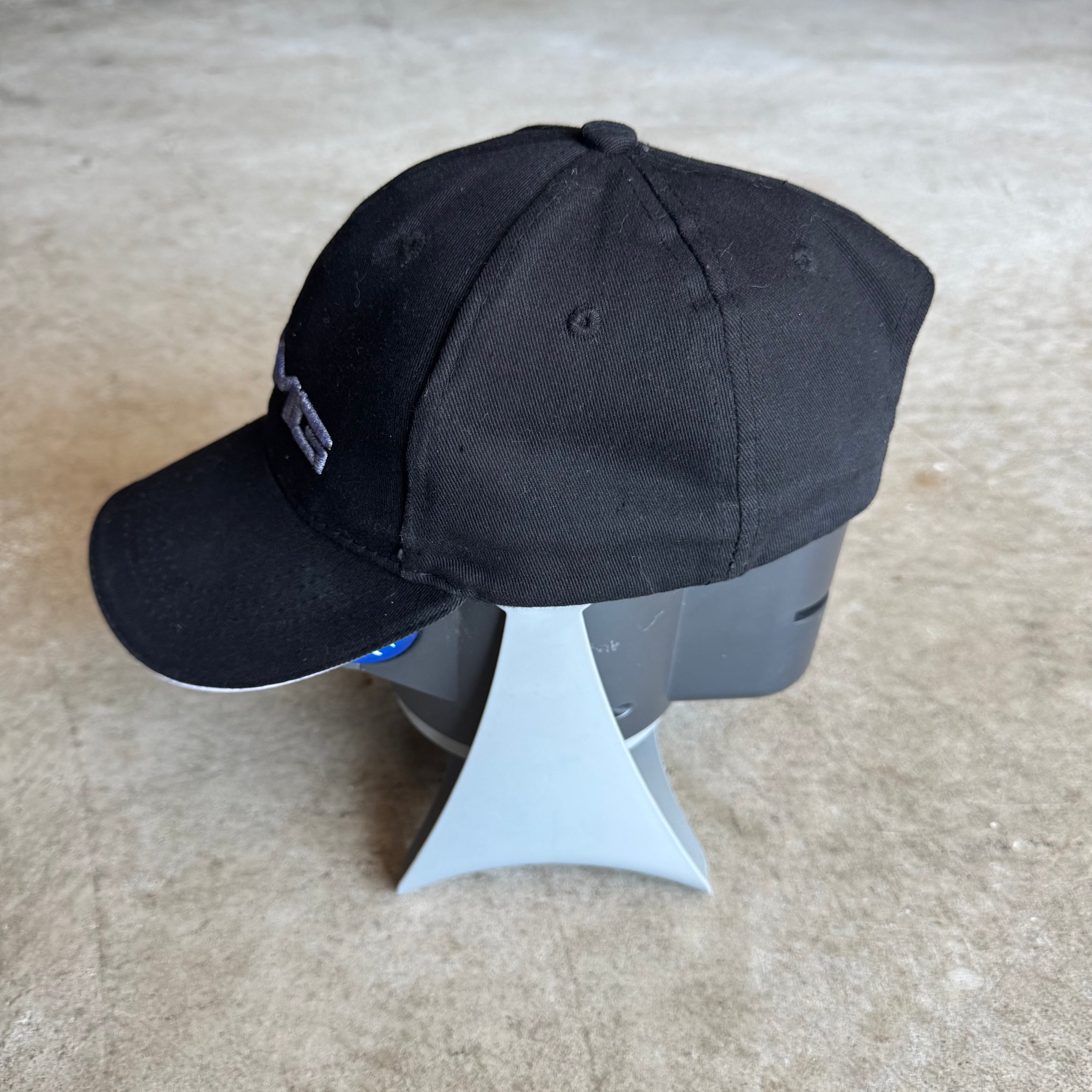 90s Mercedes-Benz AMG Black Adjustable Strapback Hat