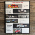 1993 Porsche World Champion GT Seige Victory Poster