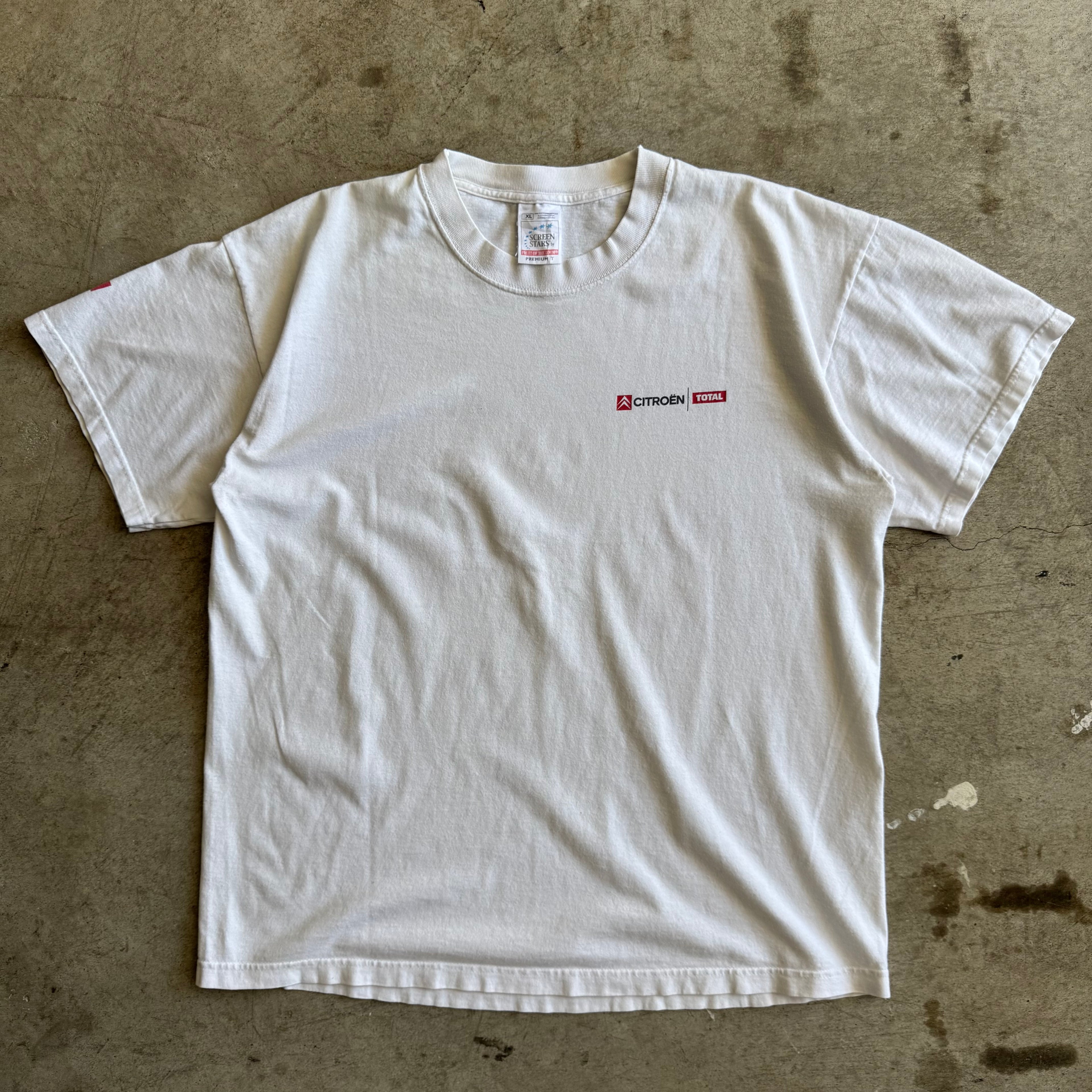 2000s Citreon Total Xsara WRC Rally Racing Team Shirt (XL)
