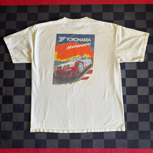 Vintage Yokohama Motorsports American Le Mans M3 GTR T Shirt XL