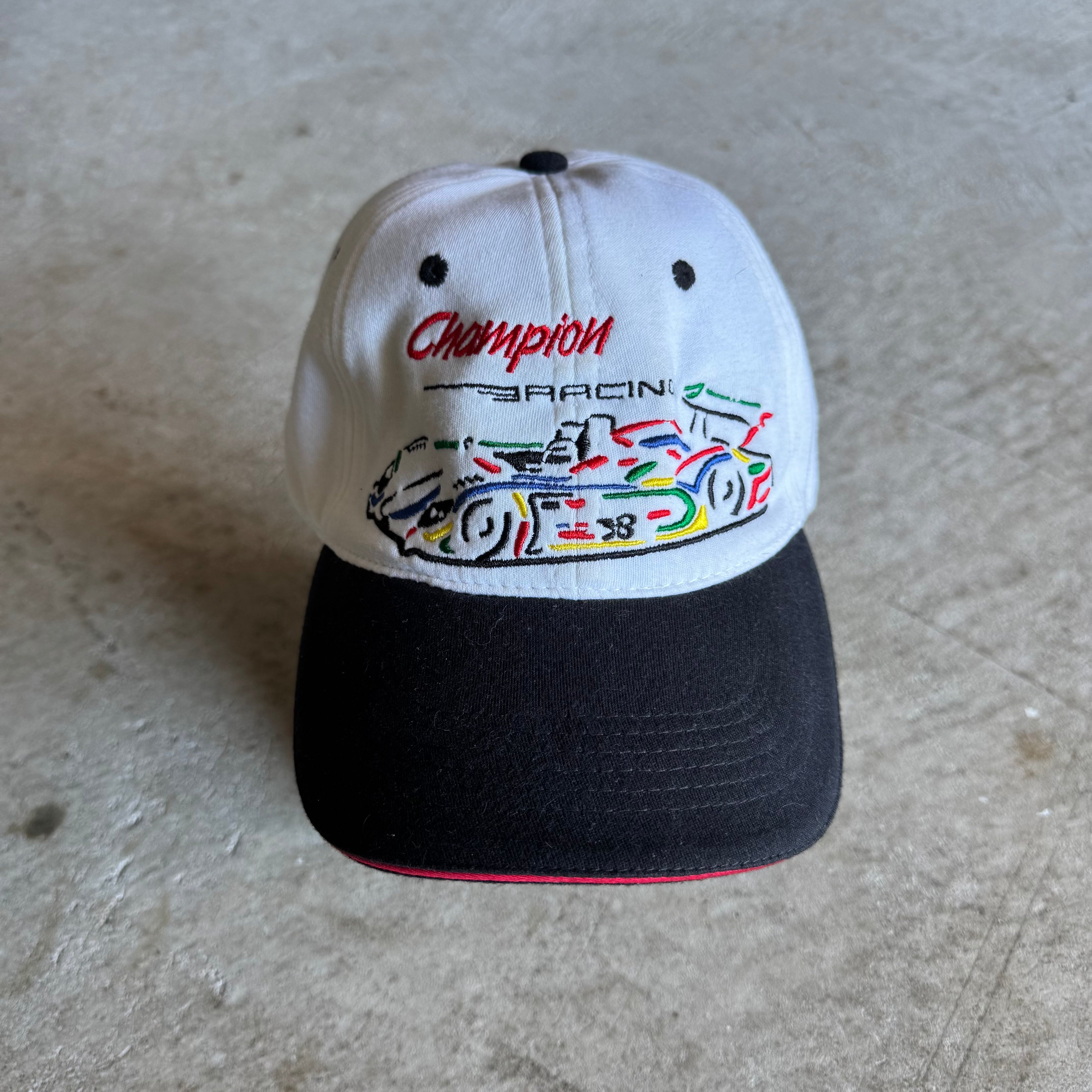 Vintage 2001 Champion Audi R8 #38 LMP Le Mans Cap Hat