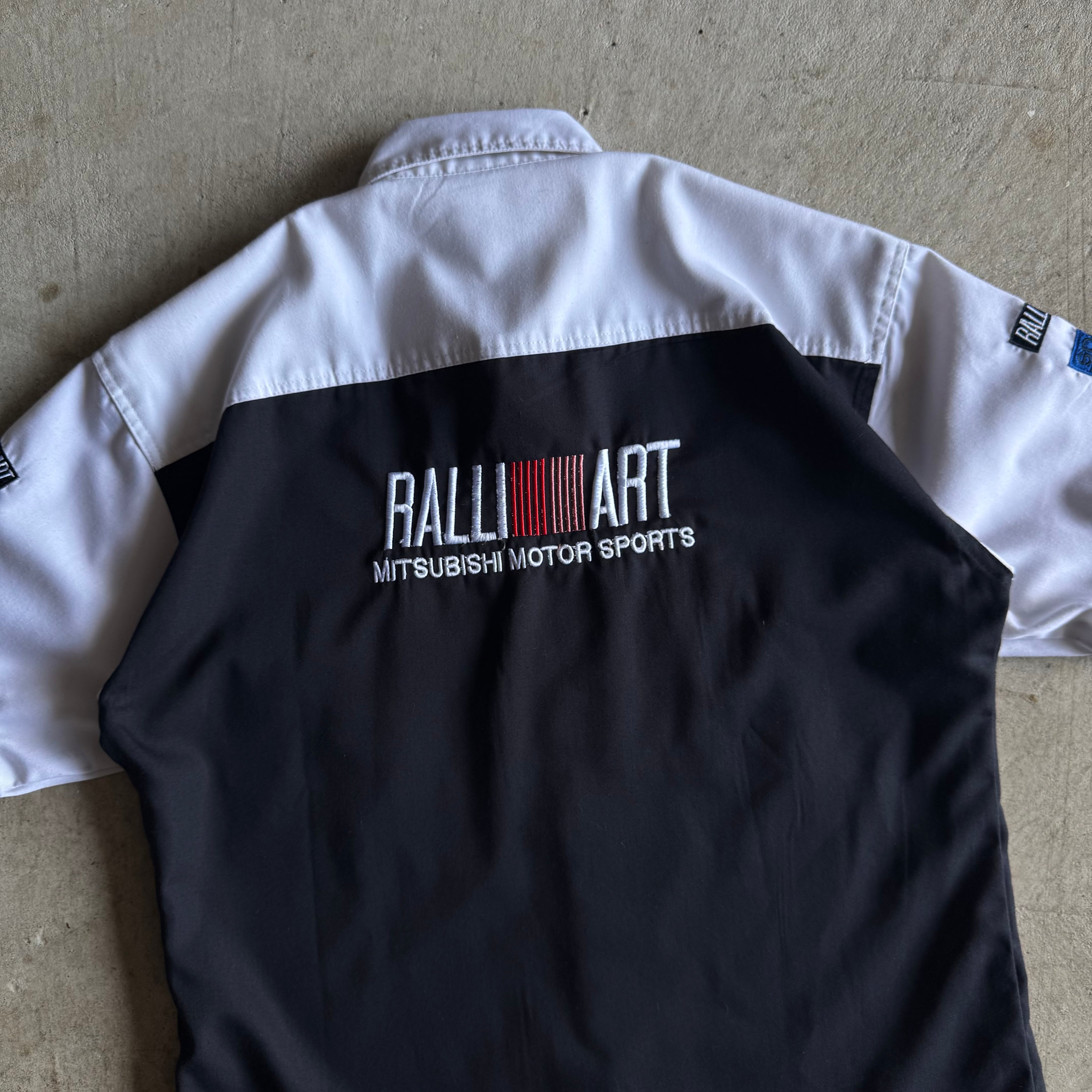 Mitsubishi Motorsports Ralliart Team Button Up Shirt (L)