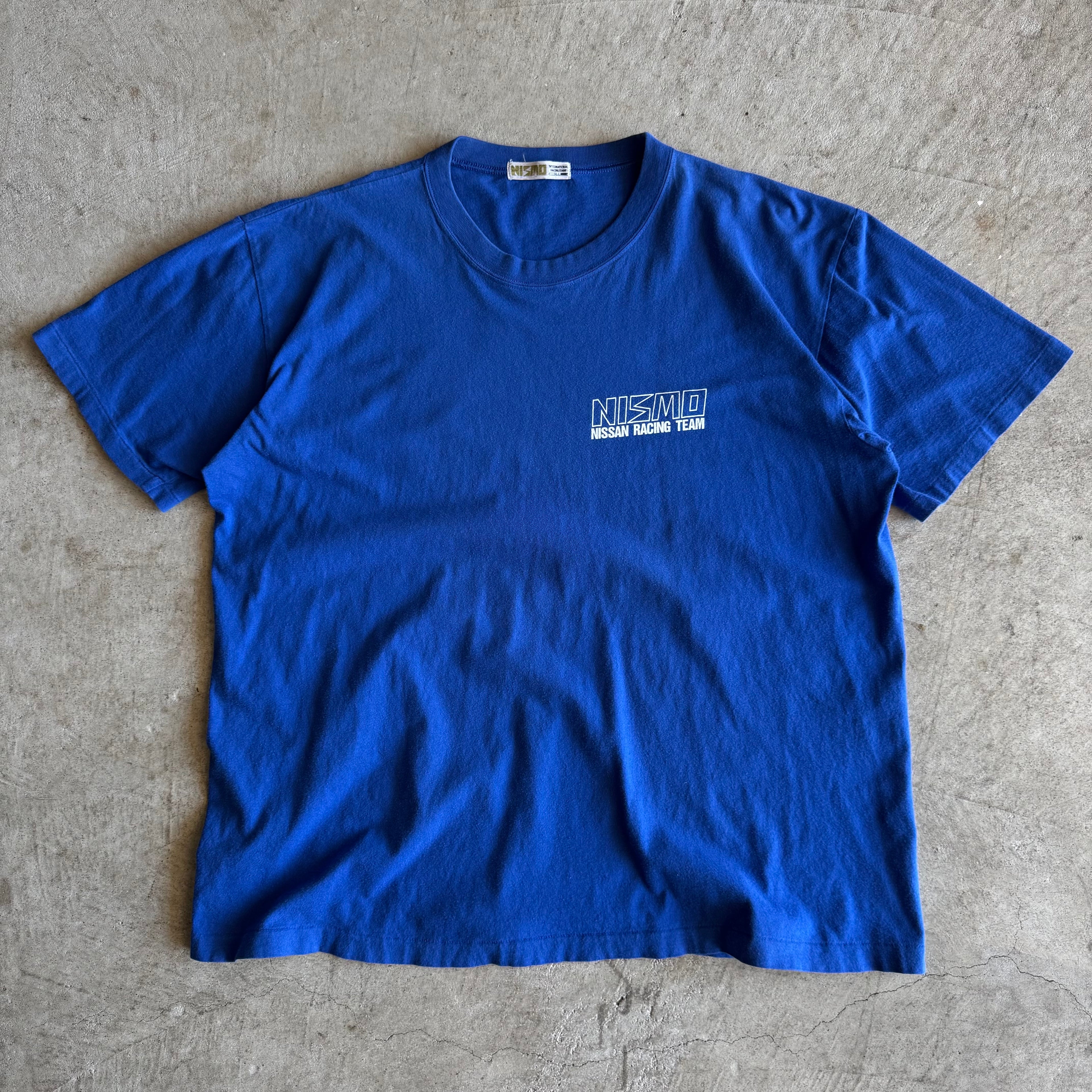 90s Nisan Nismo Racing Blue Team Racing Shirt (L)