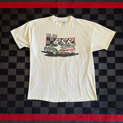 Porsche 911 3.8 Carrera RSR White T Shirt XL