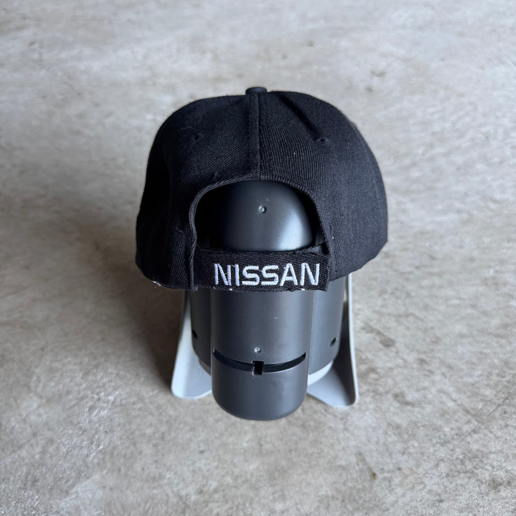 90s Nissan Embroidered Black Cap Hat