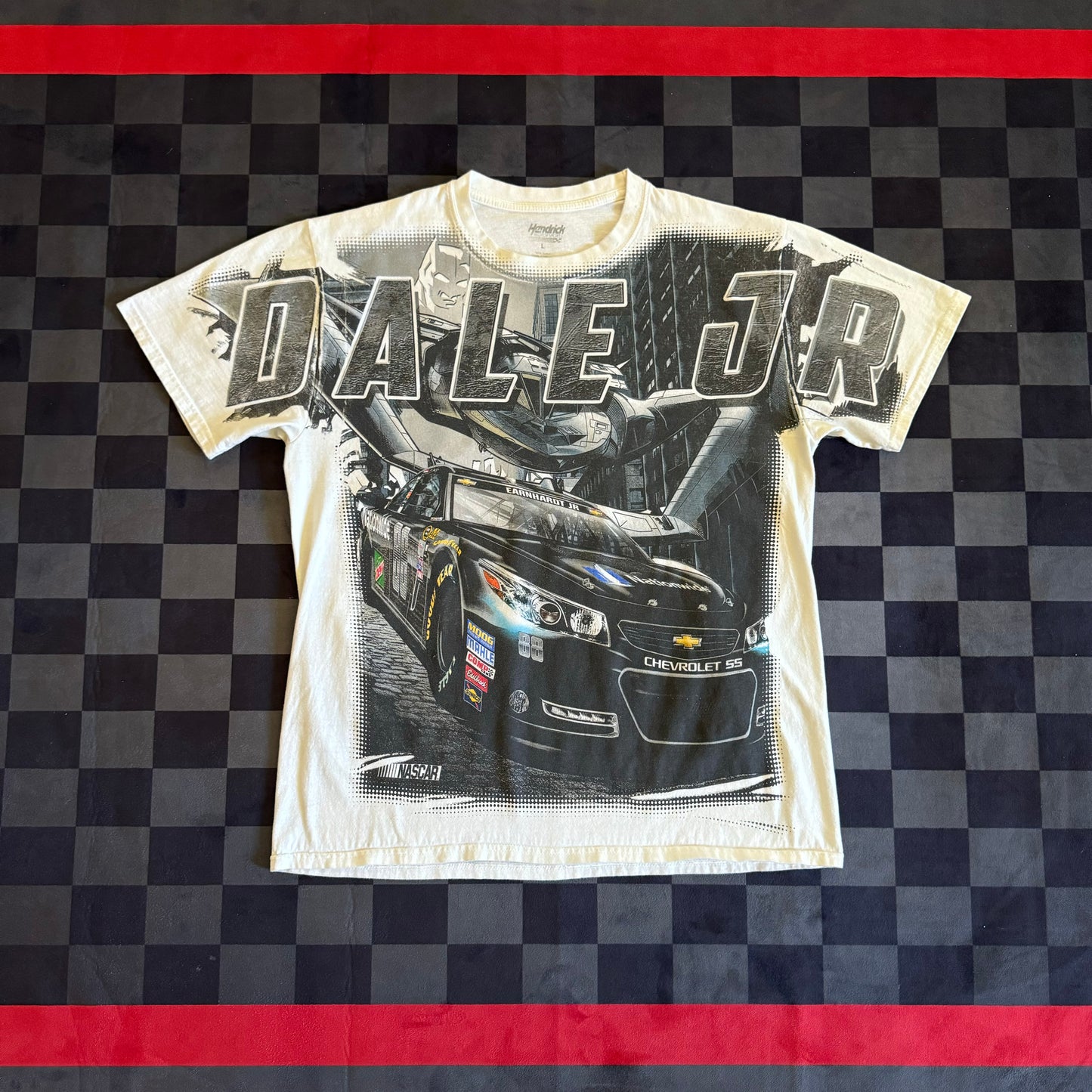 Dale Earnhardt Jr 88 Batman NASCAR T Shirt Large