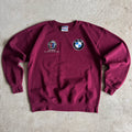 90s BMW Alpina Motorsports Burgundy Crewneck Sweater (M)
