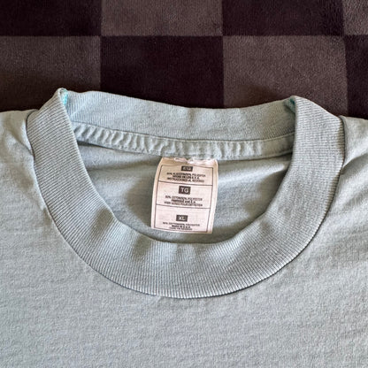 Vintage 90s Porsche 911 930 Slantnose Teal T Shirt XL