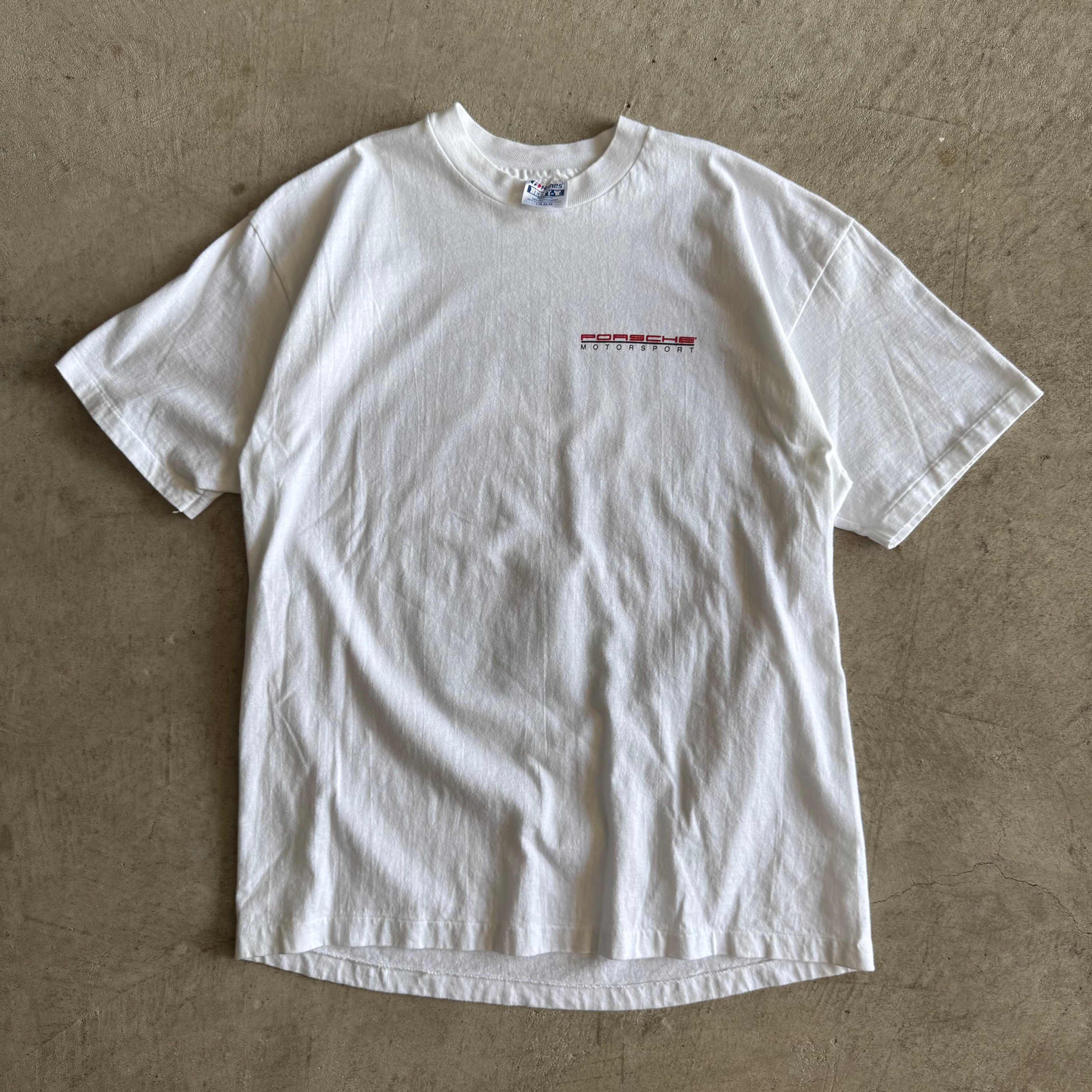 90s Porsche Motorsport Brumos IMSA Champions White T Shirt (L)