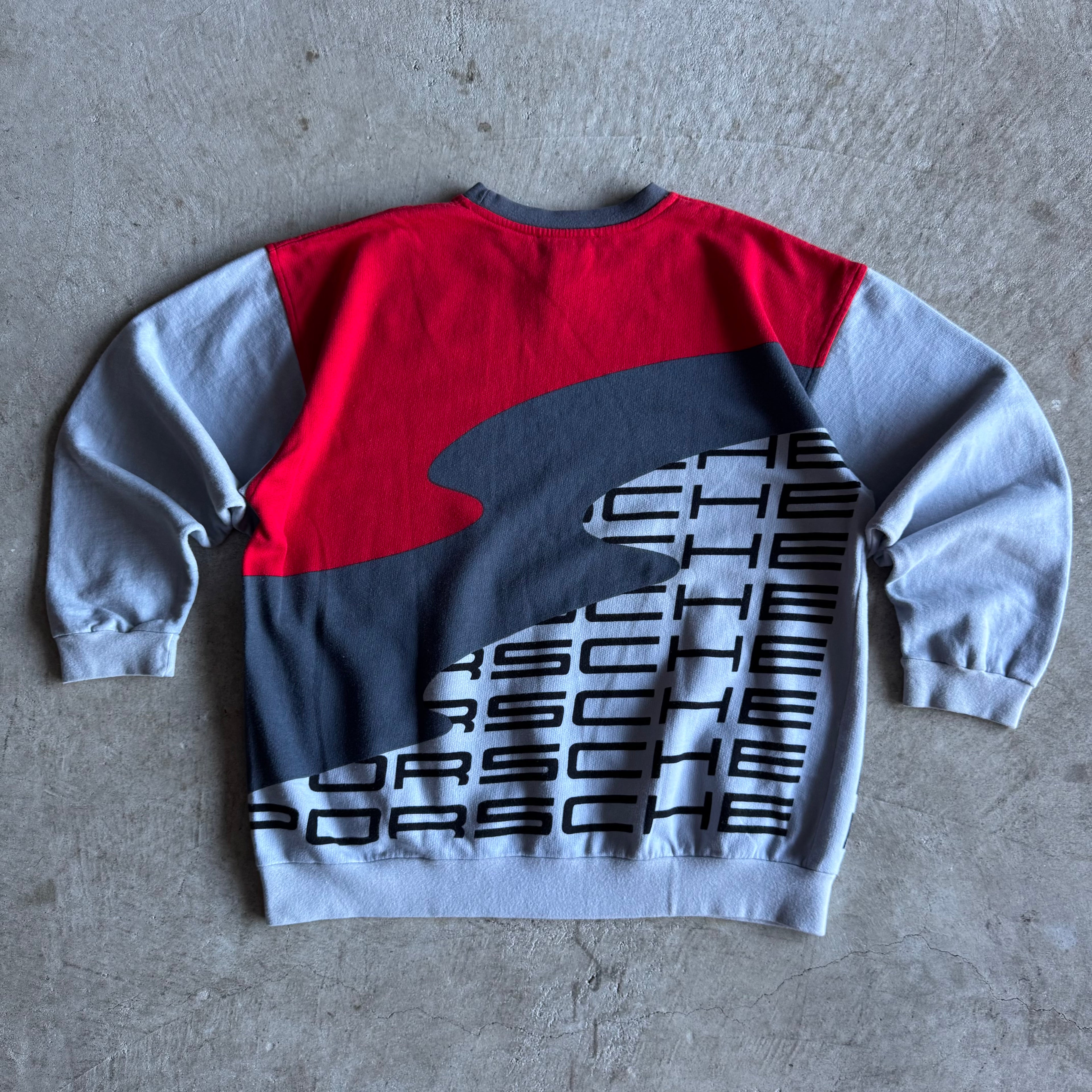 1995 Porsche Selection Motorsport Red Crewneck Sweater (L)