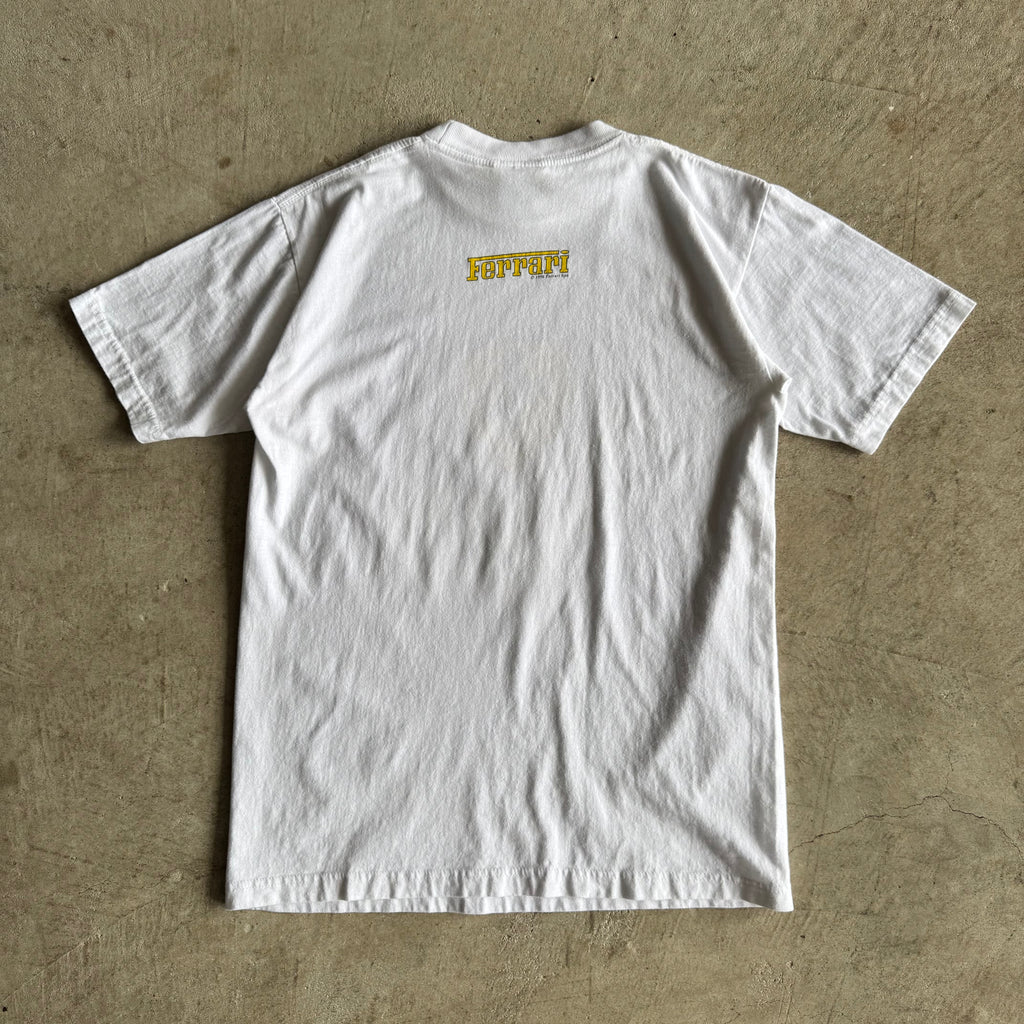 1996 Ferrari Scuderia Shield White T Shirt (S)